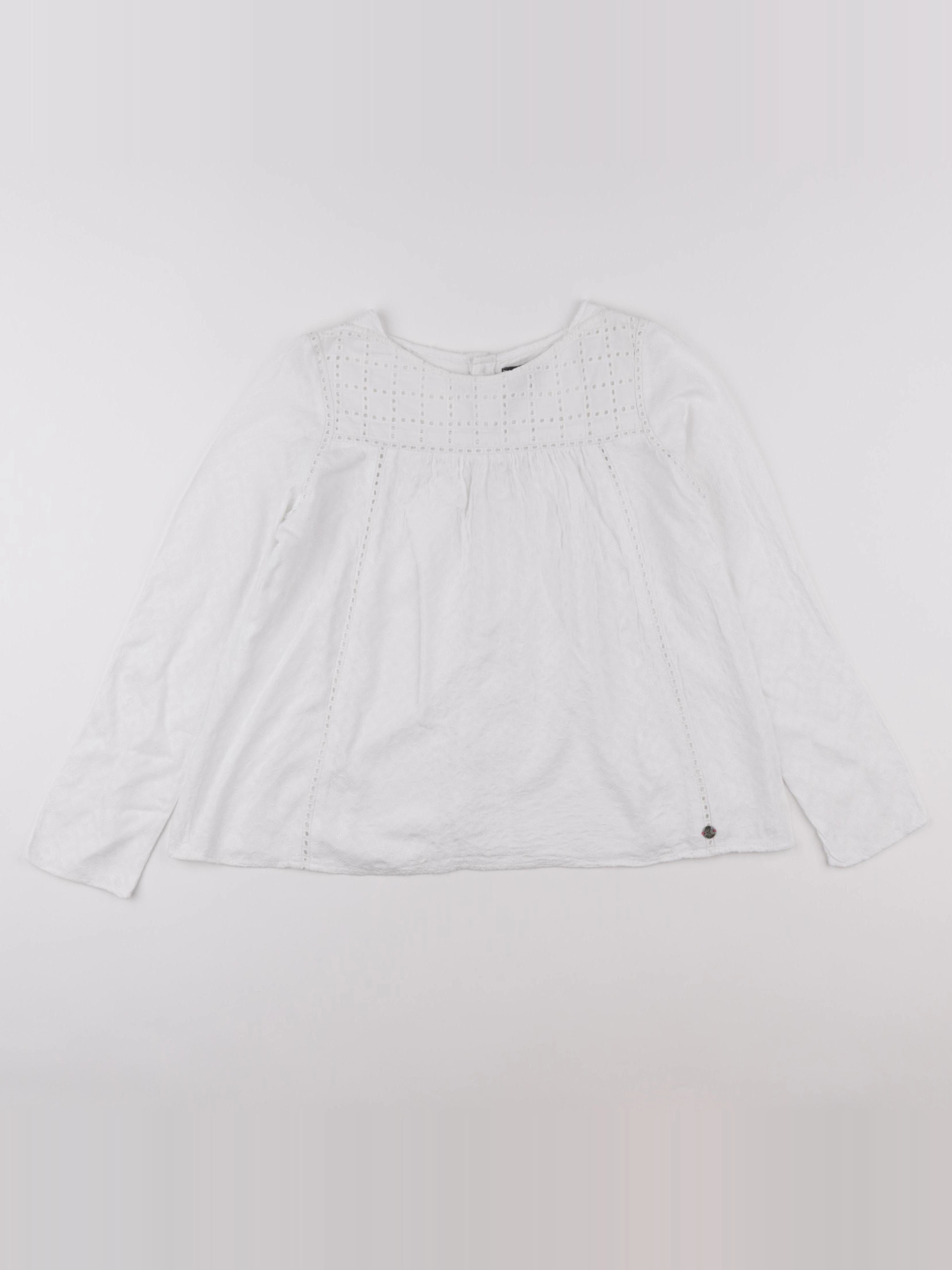 IKKS - blouse blanc - 12 ans