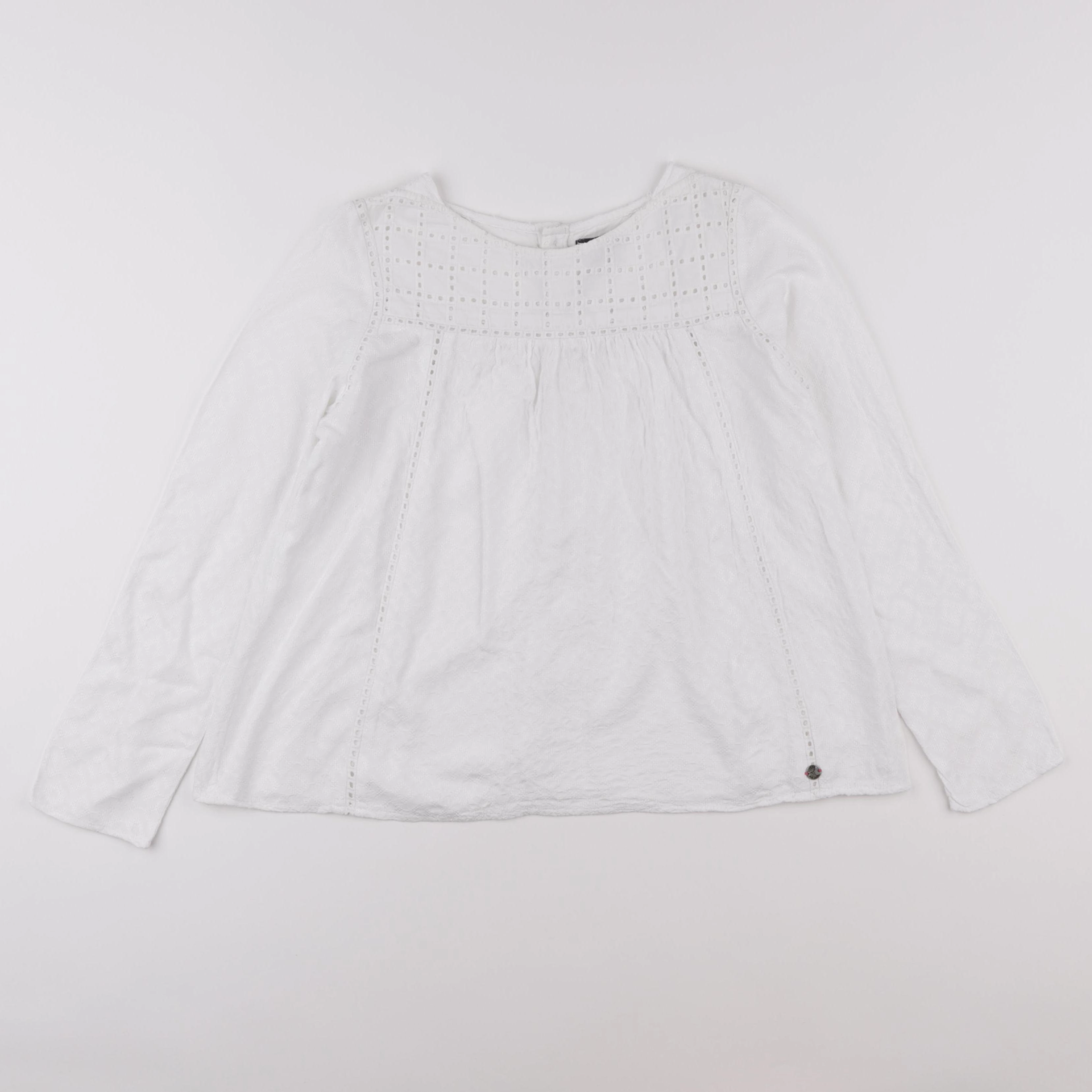 IKKS - blouse blanc - 12 ans