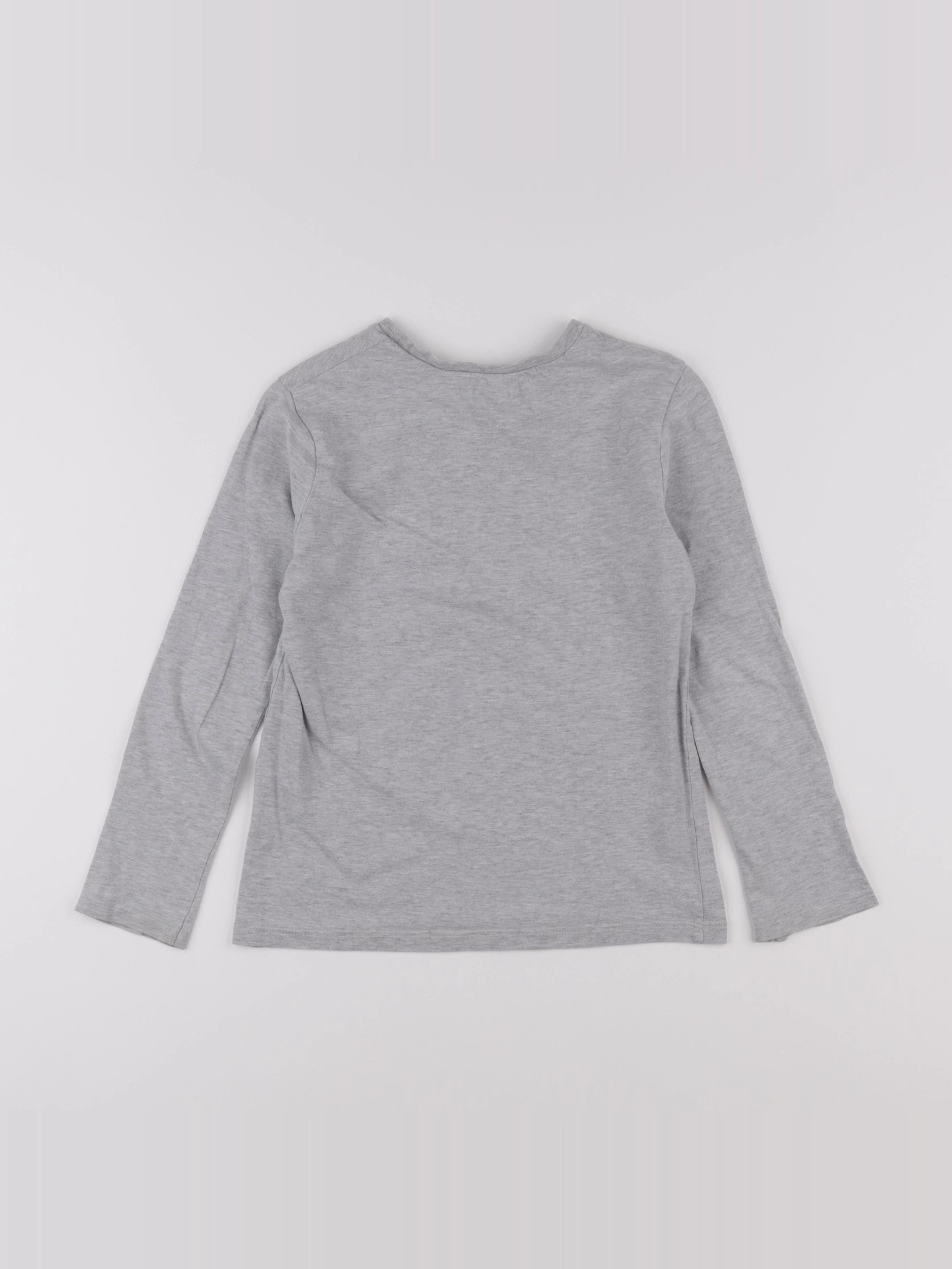 IKKS - tee-shirt gris - 8 ans