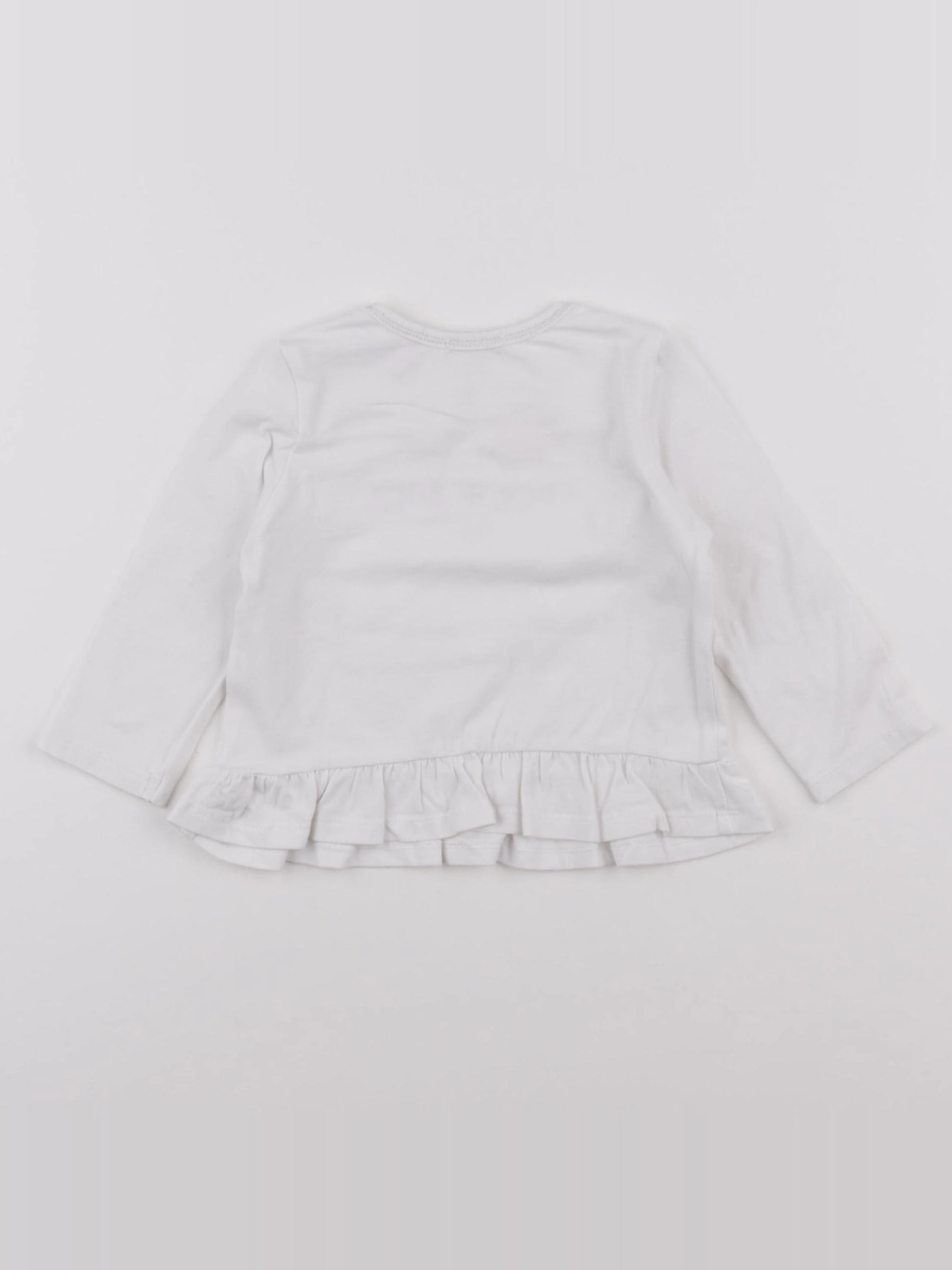 IKKS - tee-shirt blanc - 12 mois