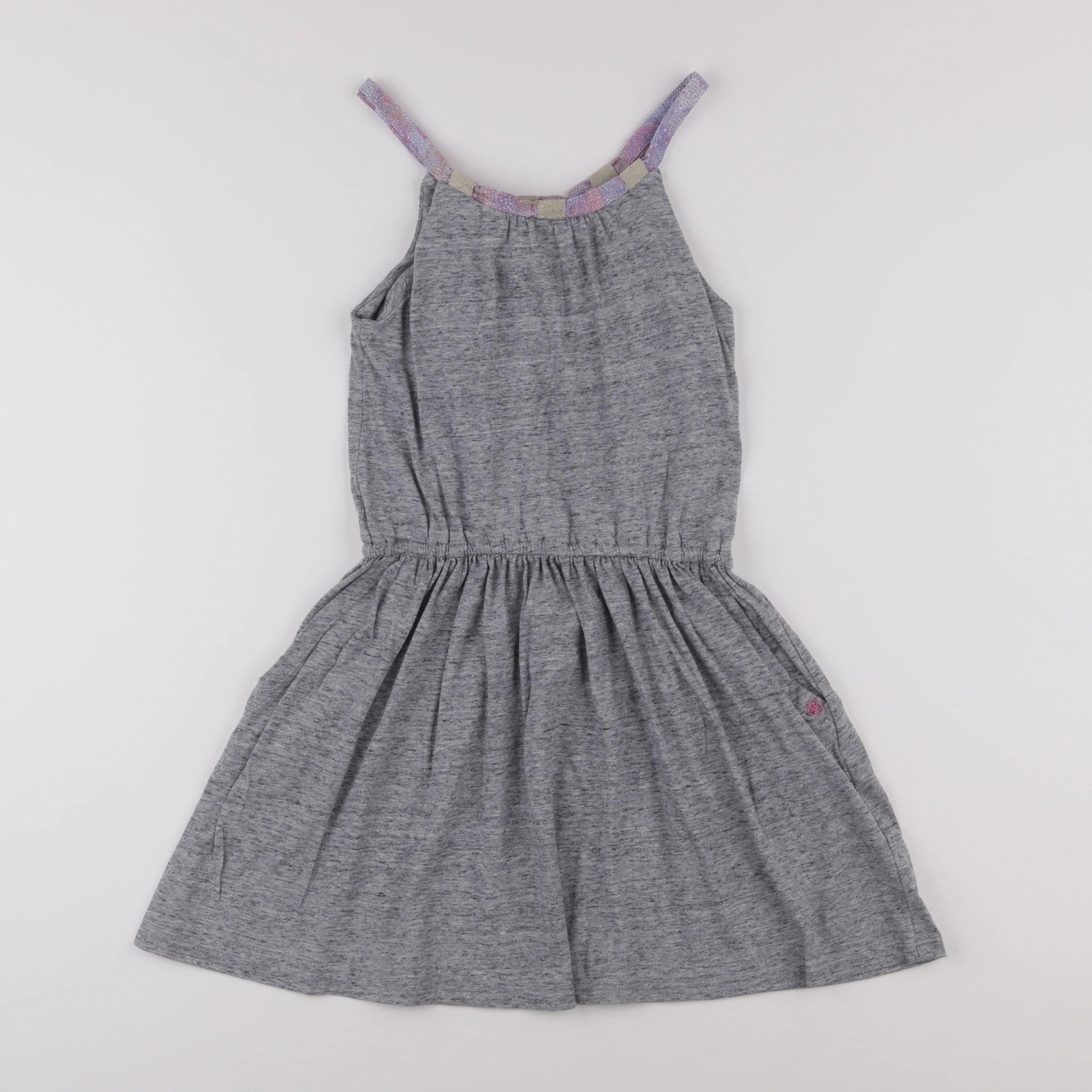 IKKS - robe gris - 10 ans