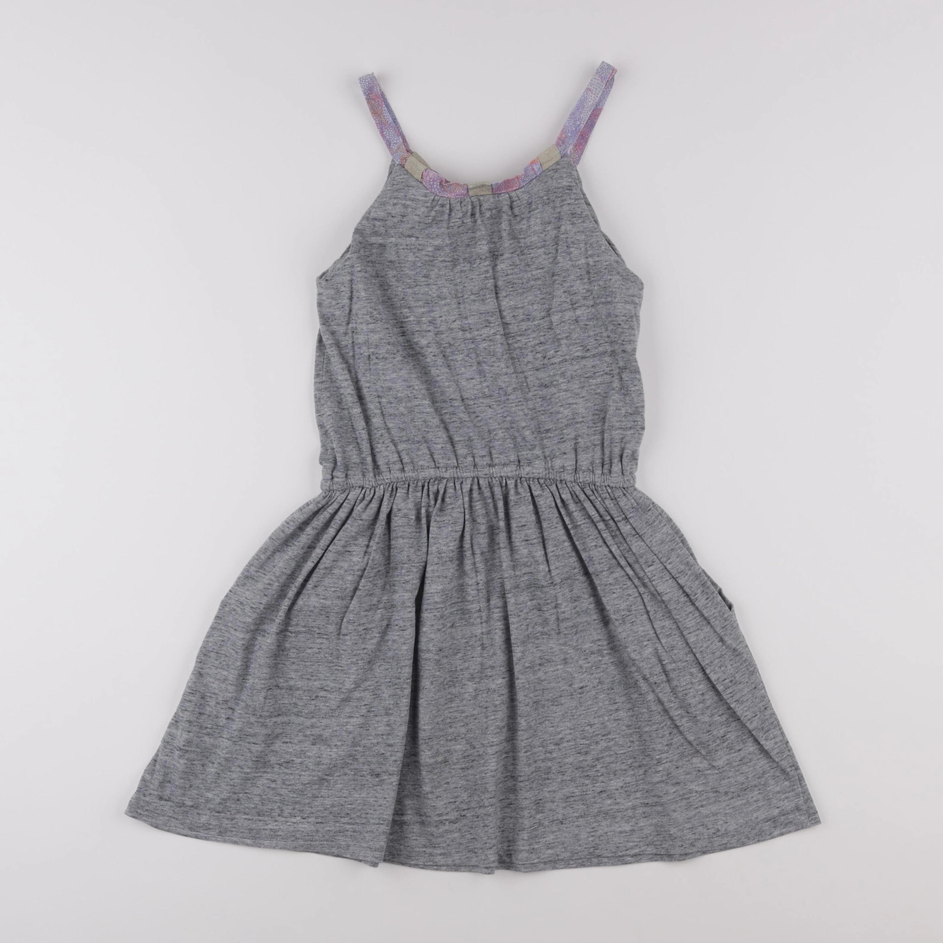 IKKS - robe gris - 10 ans