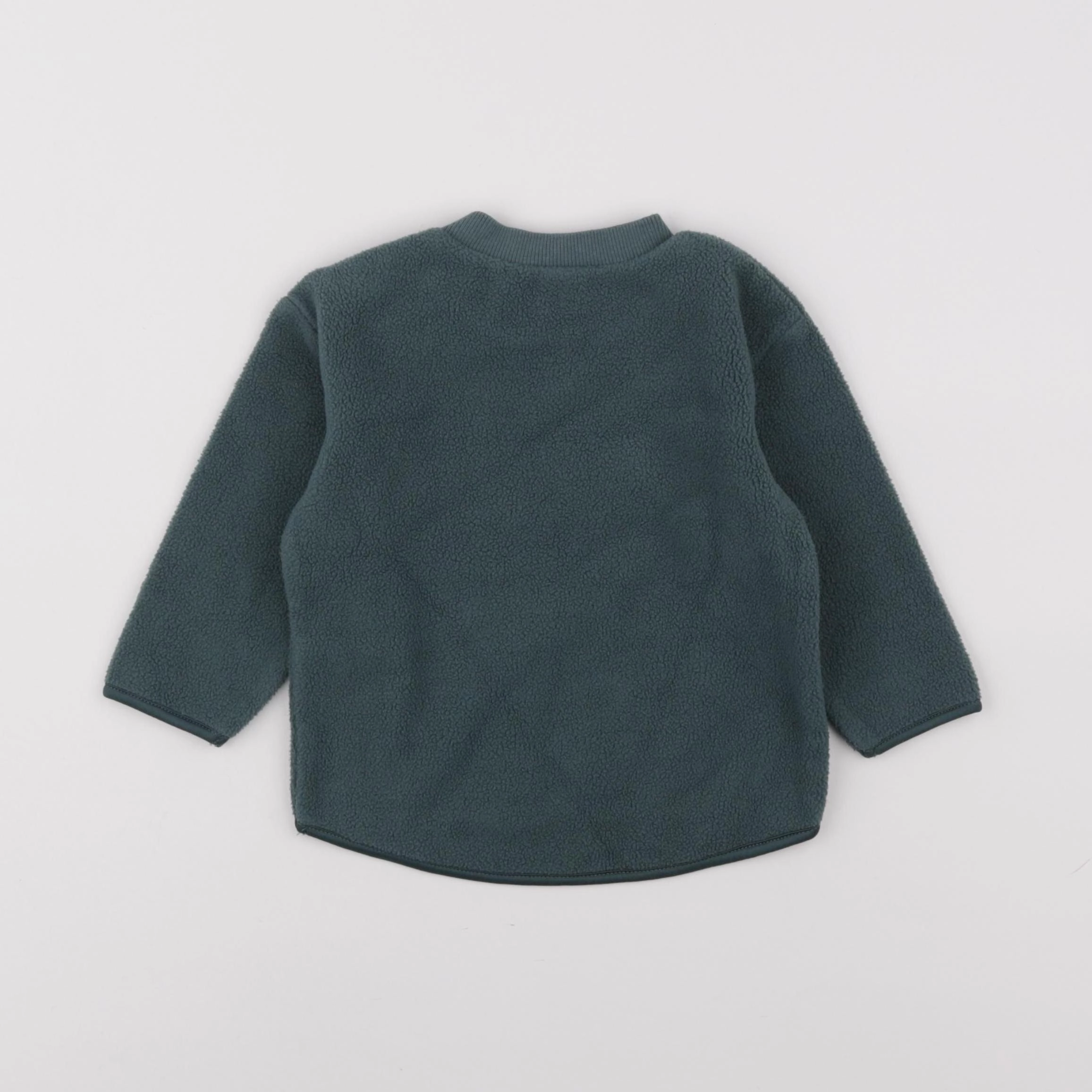 H&M - sweat vert - 6/9 mois