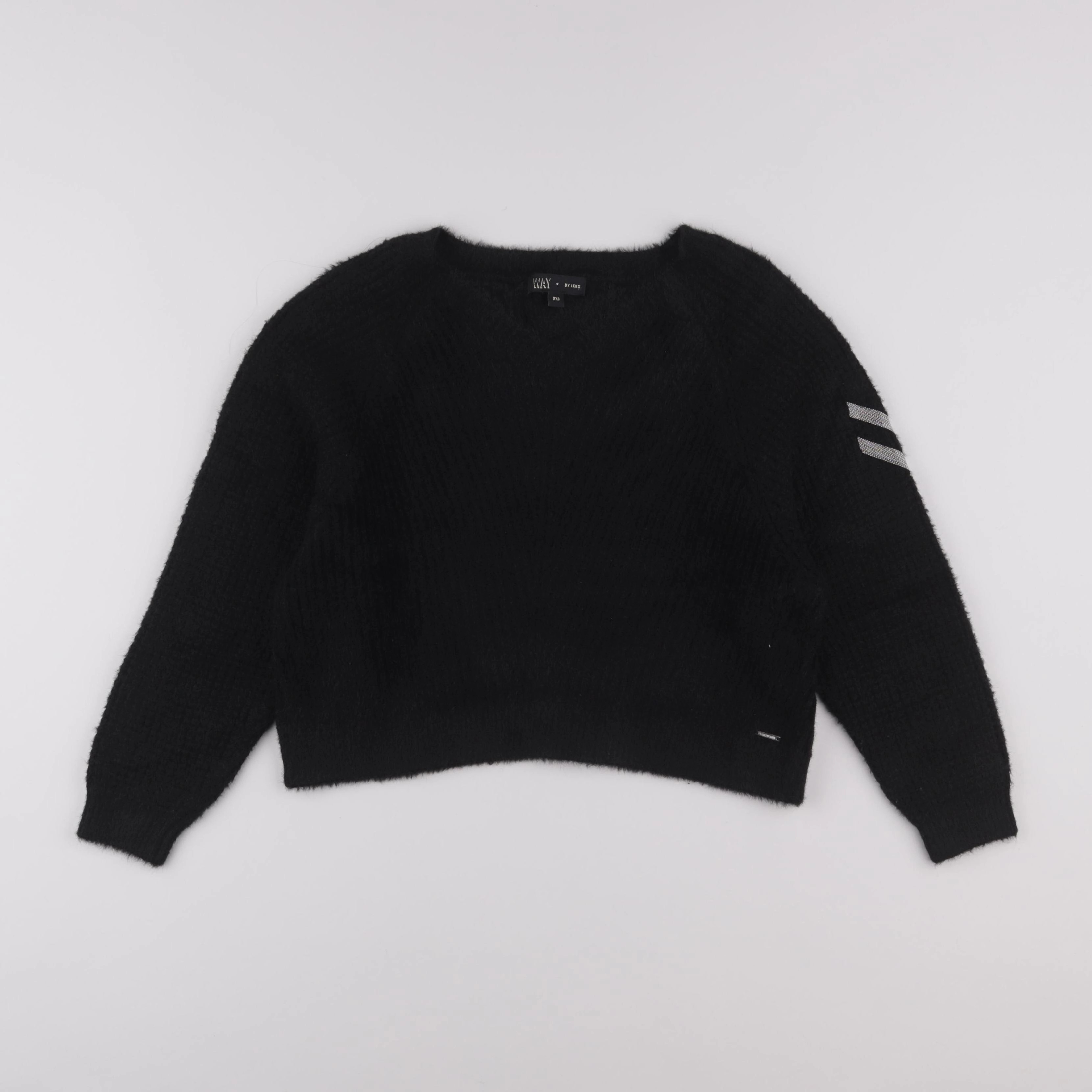 IKKS - pull noir - 10 ans