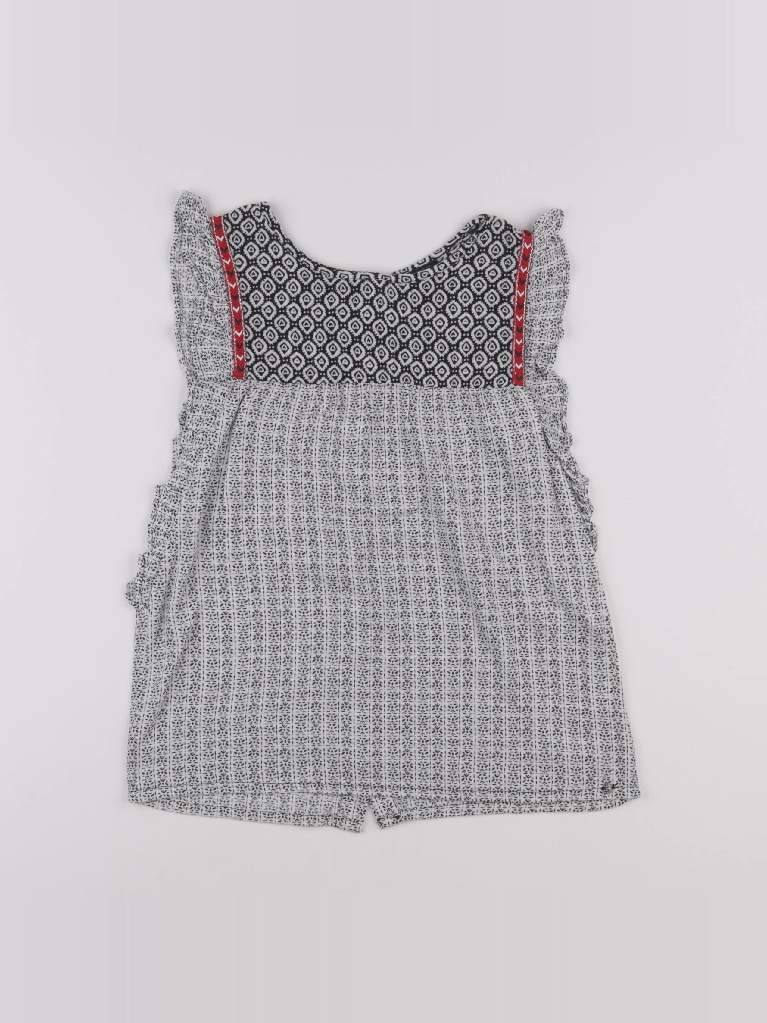 IKKS - blouse noir - 10 ans