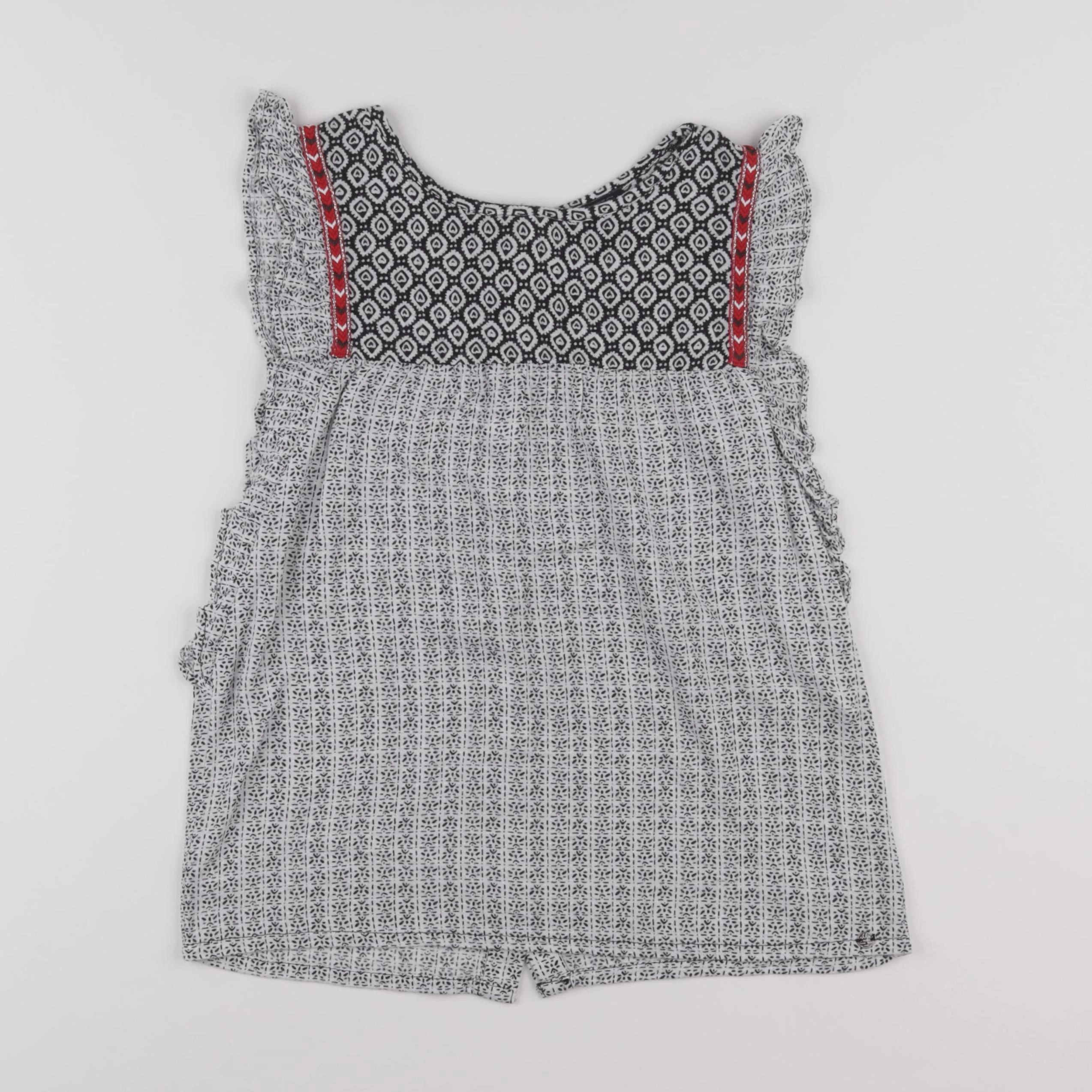 IKKS - blouse noir - 10 ans