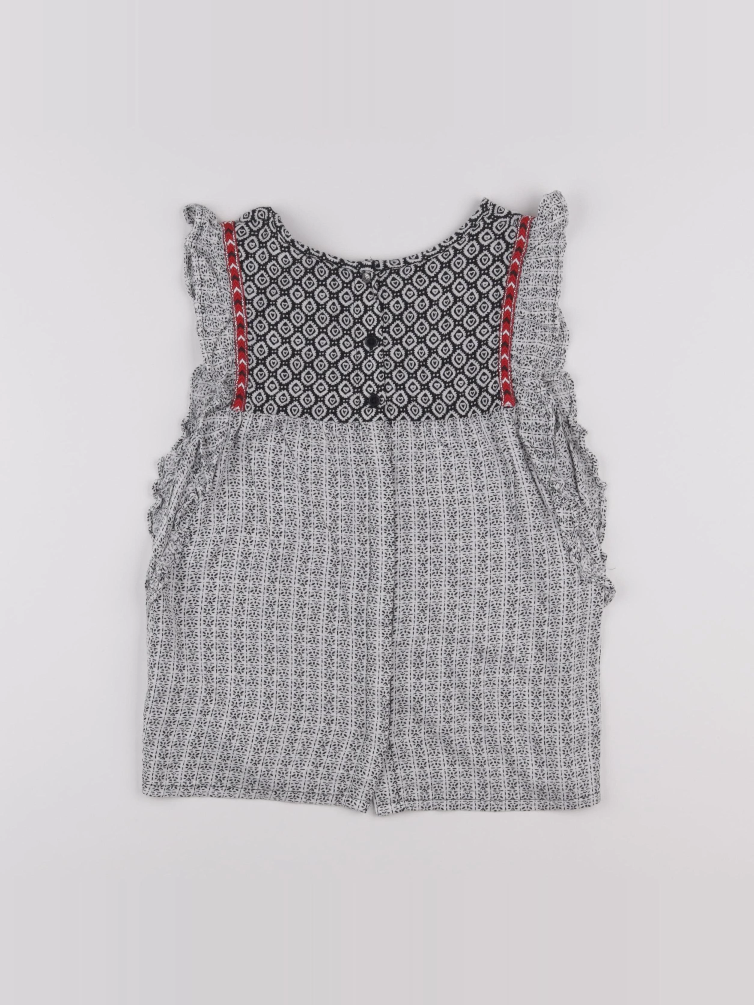 IKKS - blouse noir - 10 ans