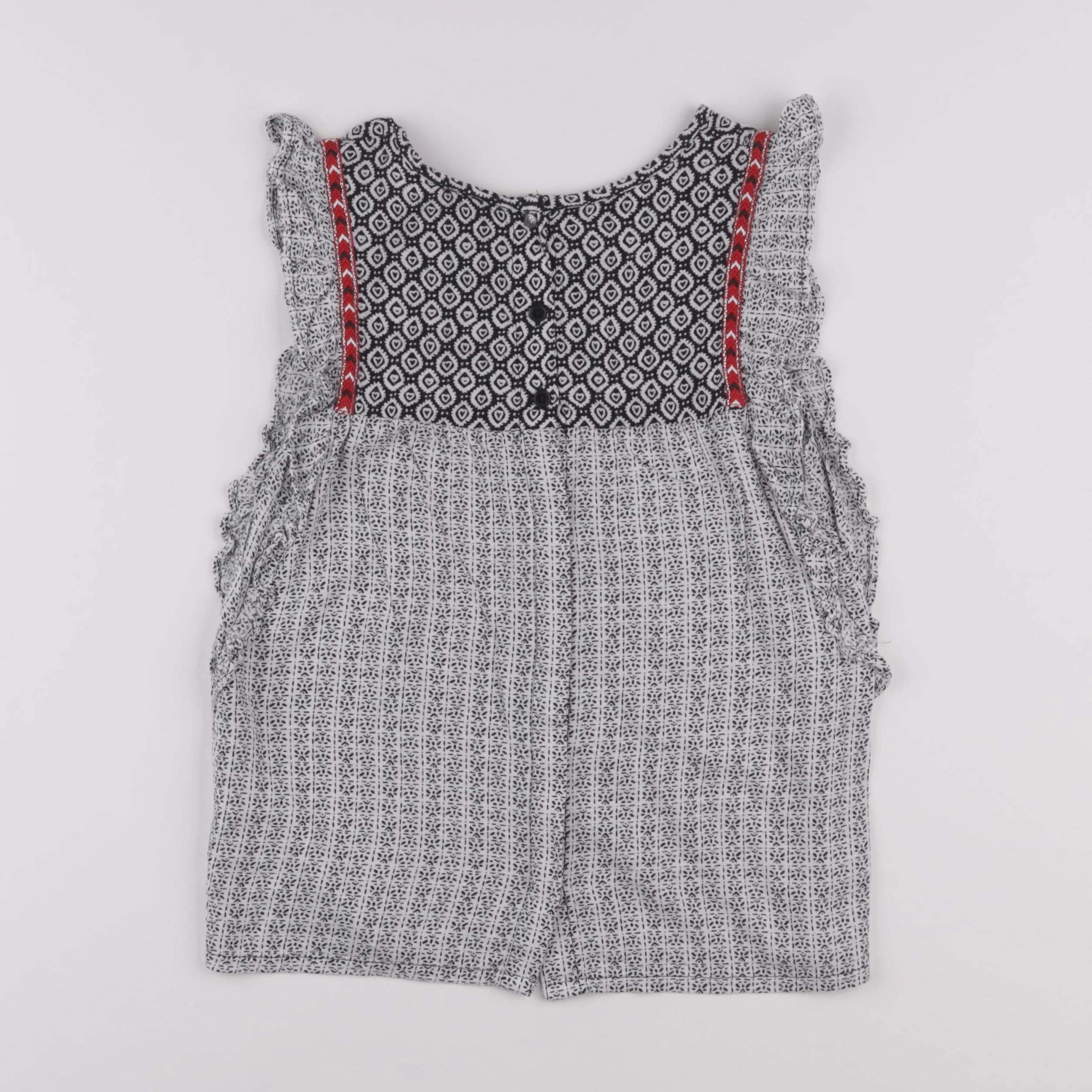 IKKS - blouse noir - 10 ans