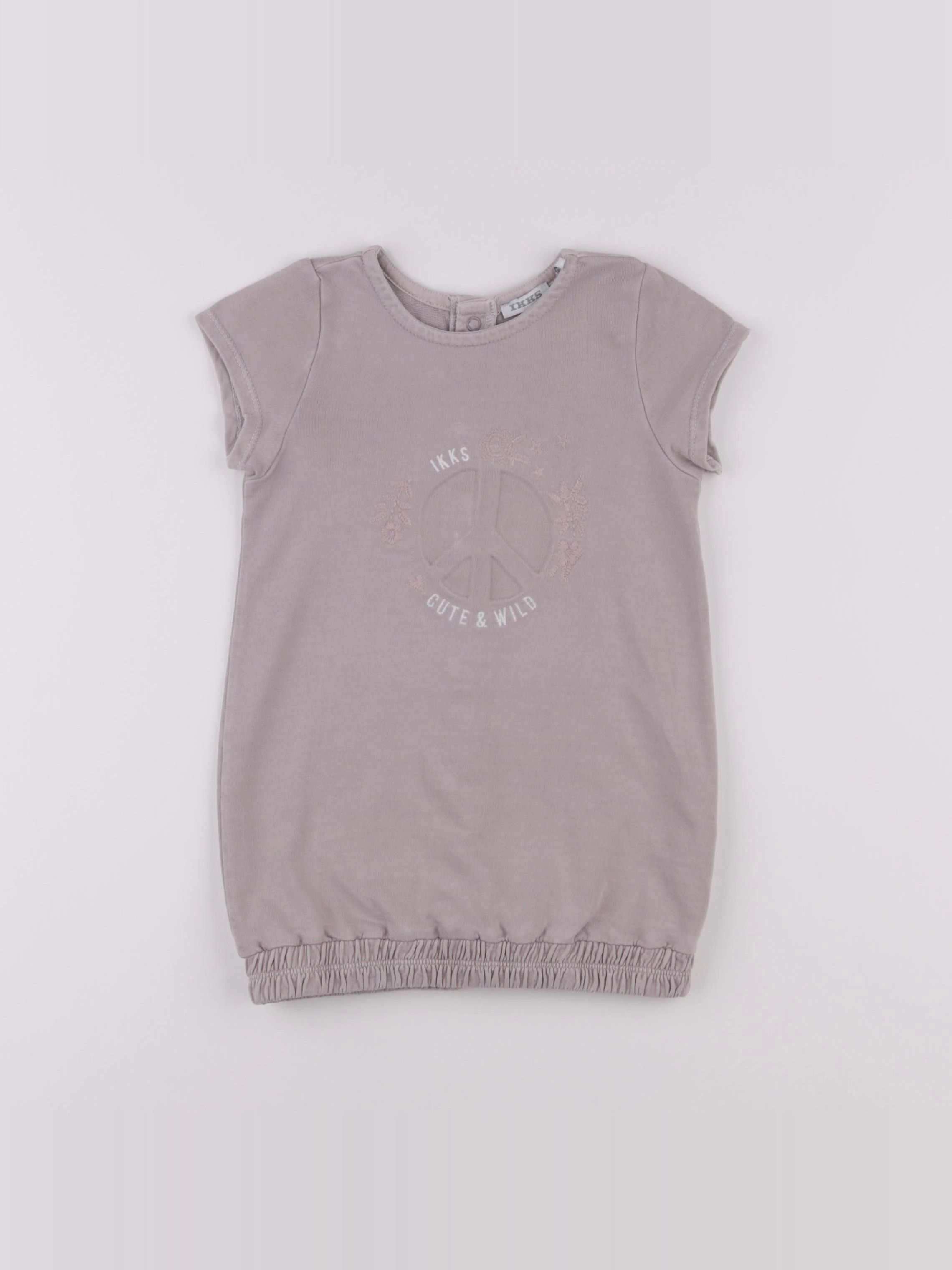 IKKS - robe violet - 18 mois