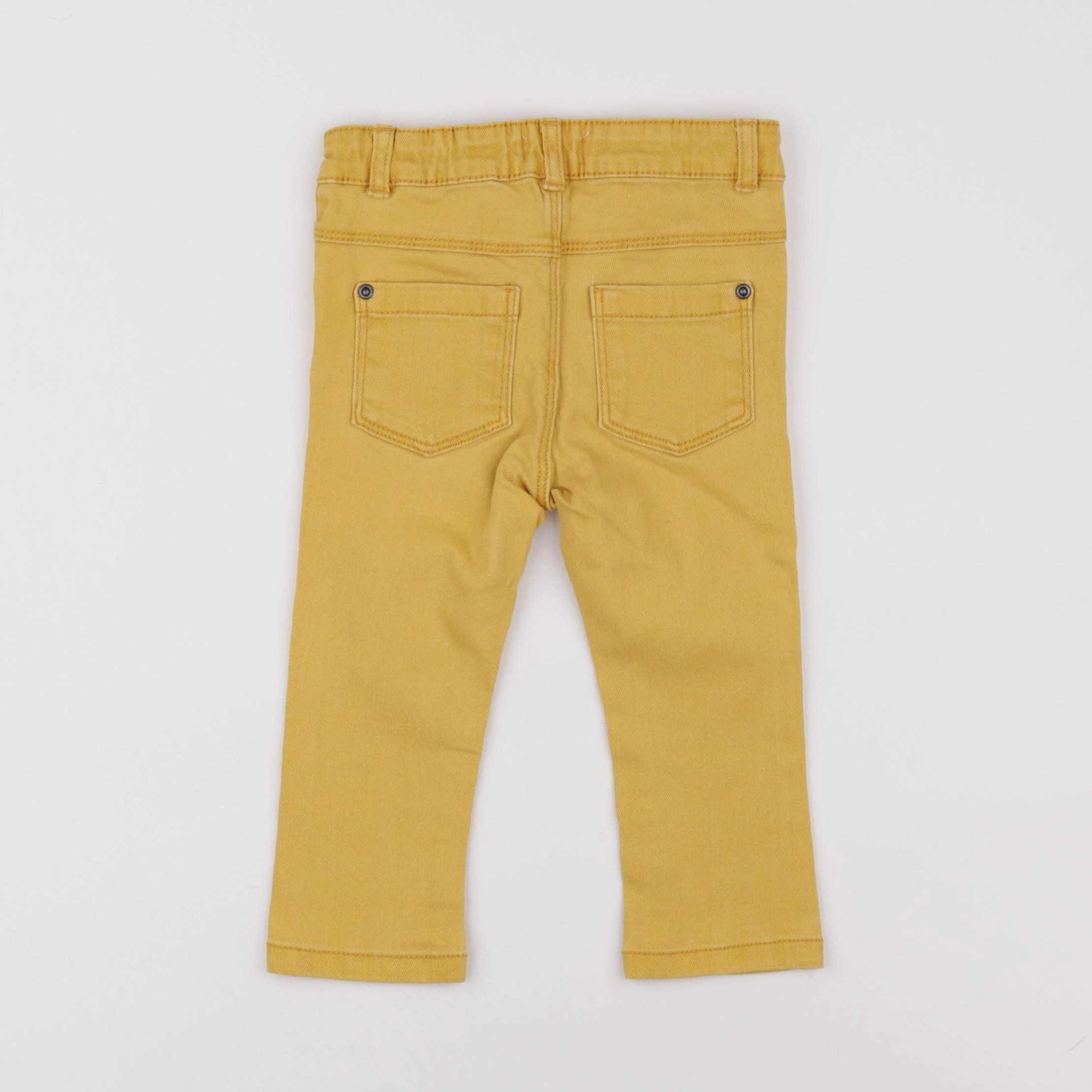 Vertbaudet - jean jaune - 18 mois