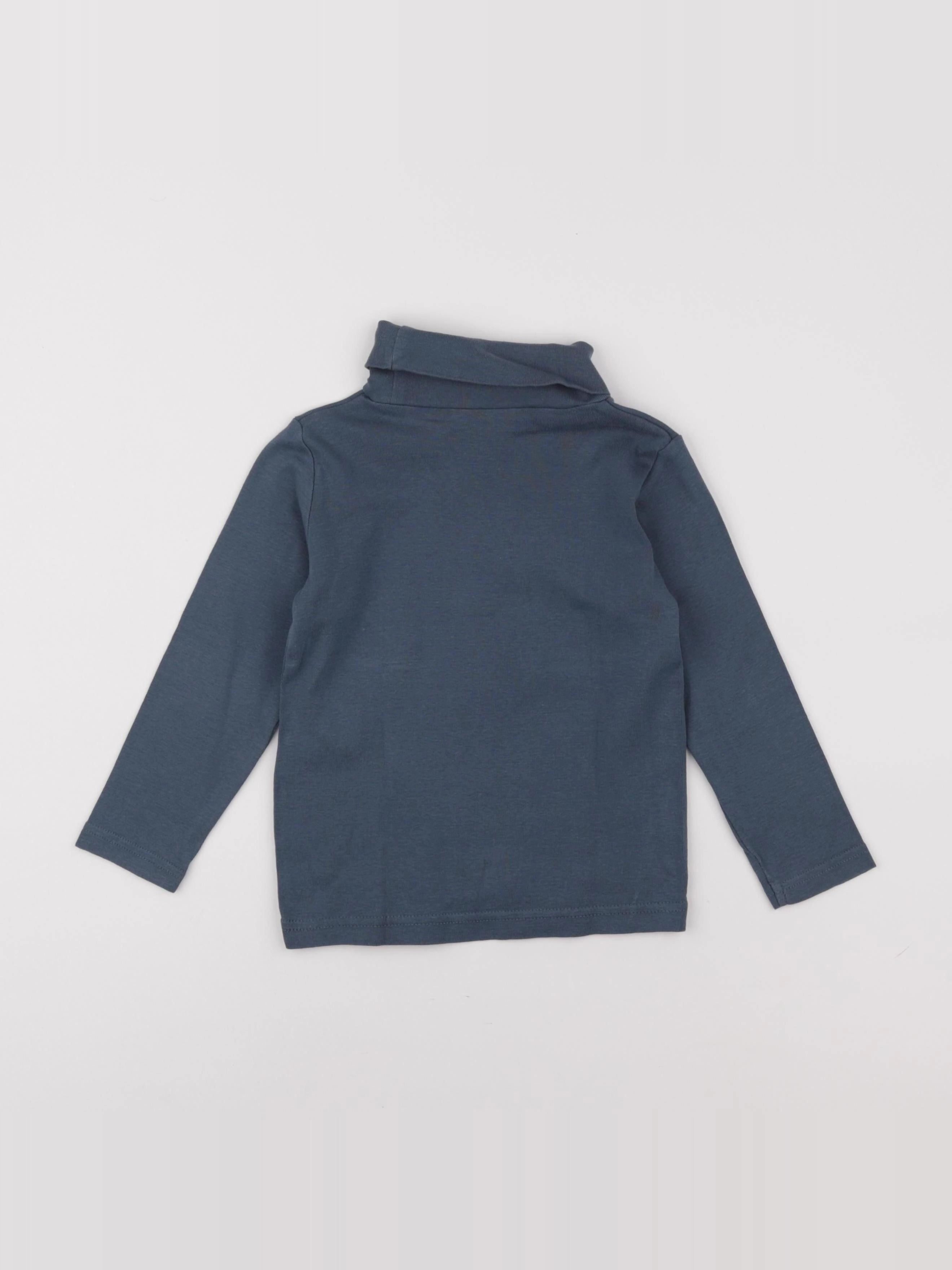 Vertbaudet - sous-pull bleu - 4 ans