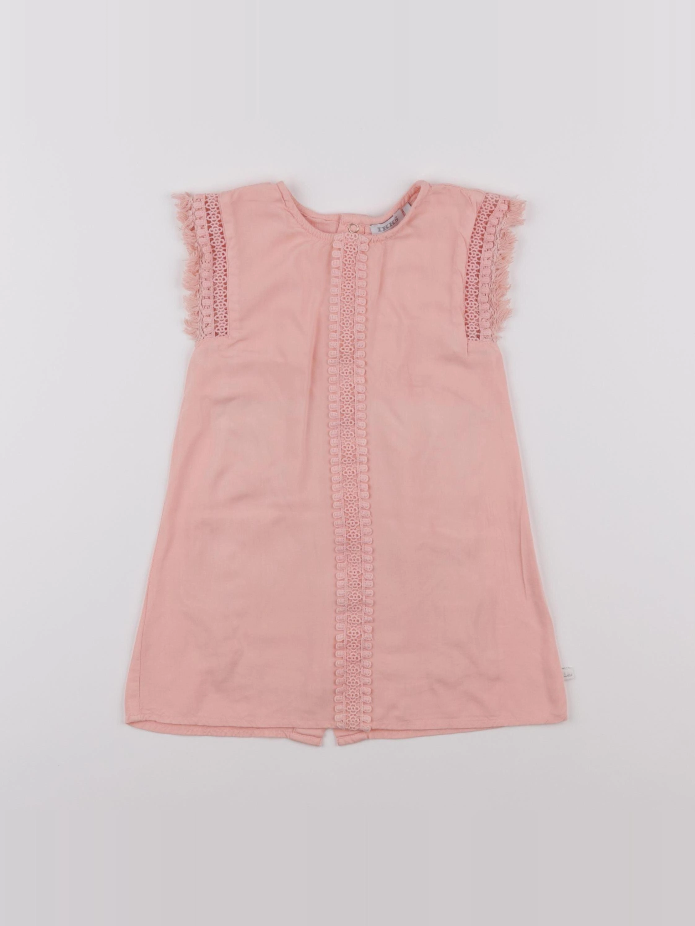 IKKS - robe rose - 2 ans