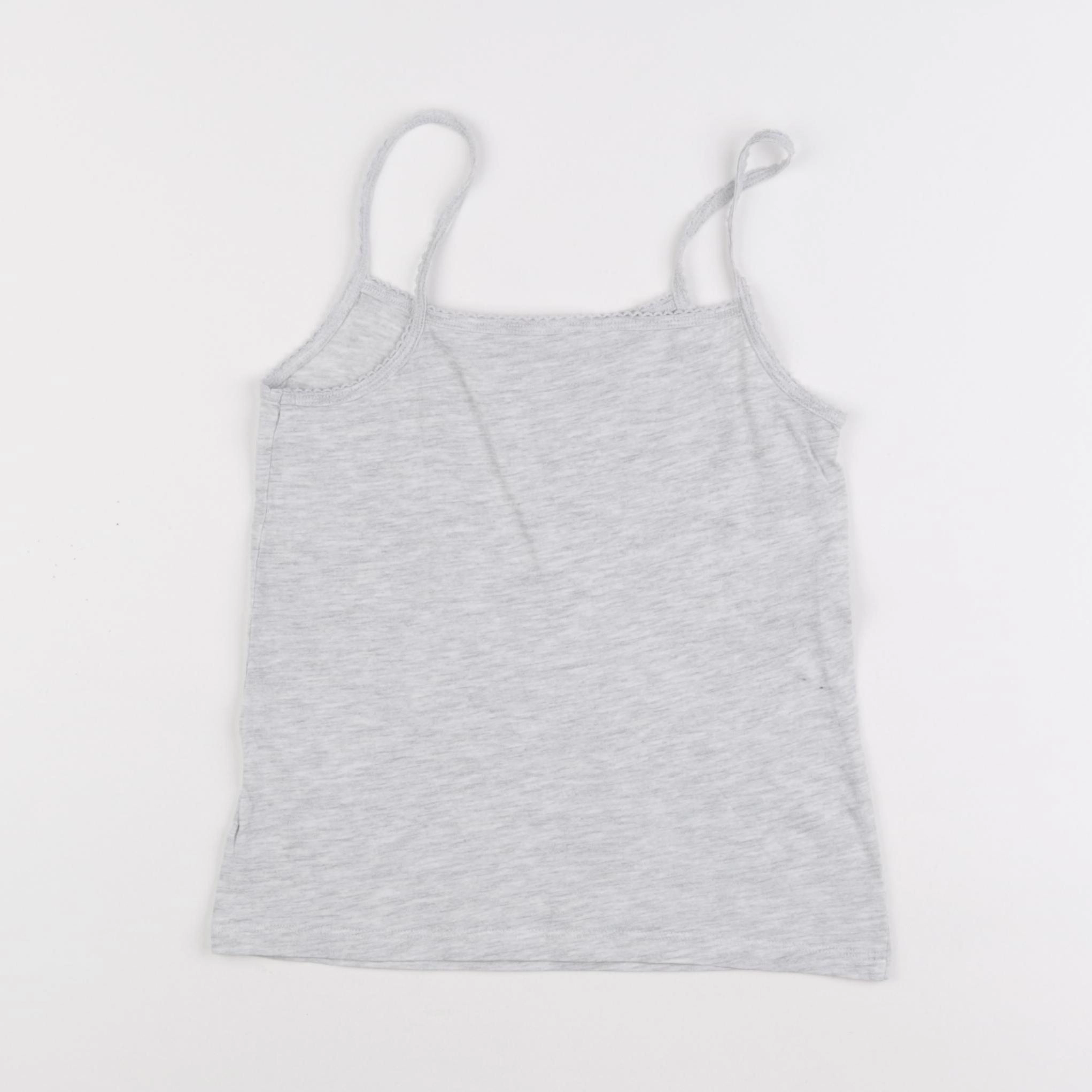 Vertbaudet - maillot de corps gris - 8 ans