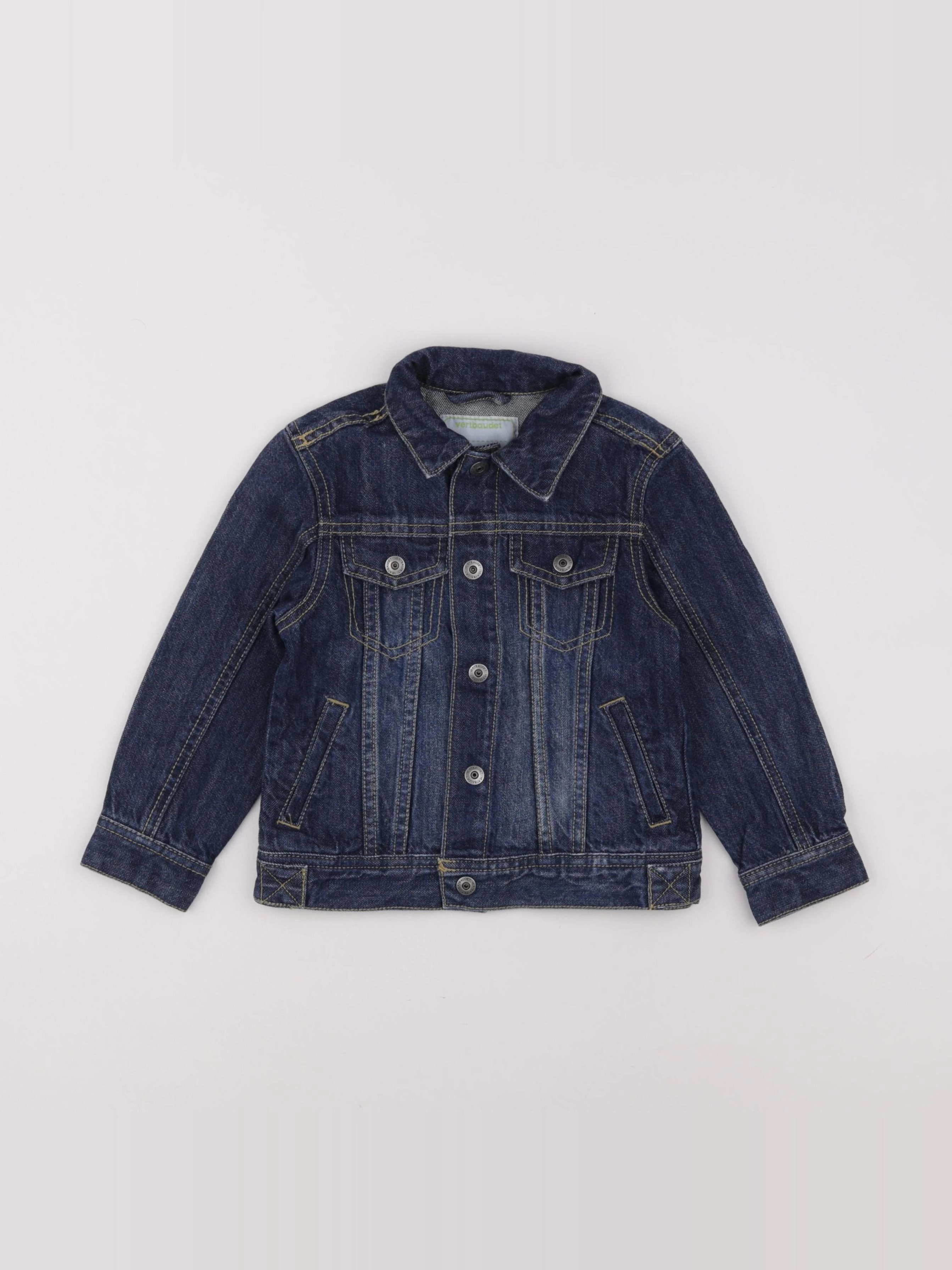 Vertbaudet - veste bleu - 4 ans