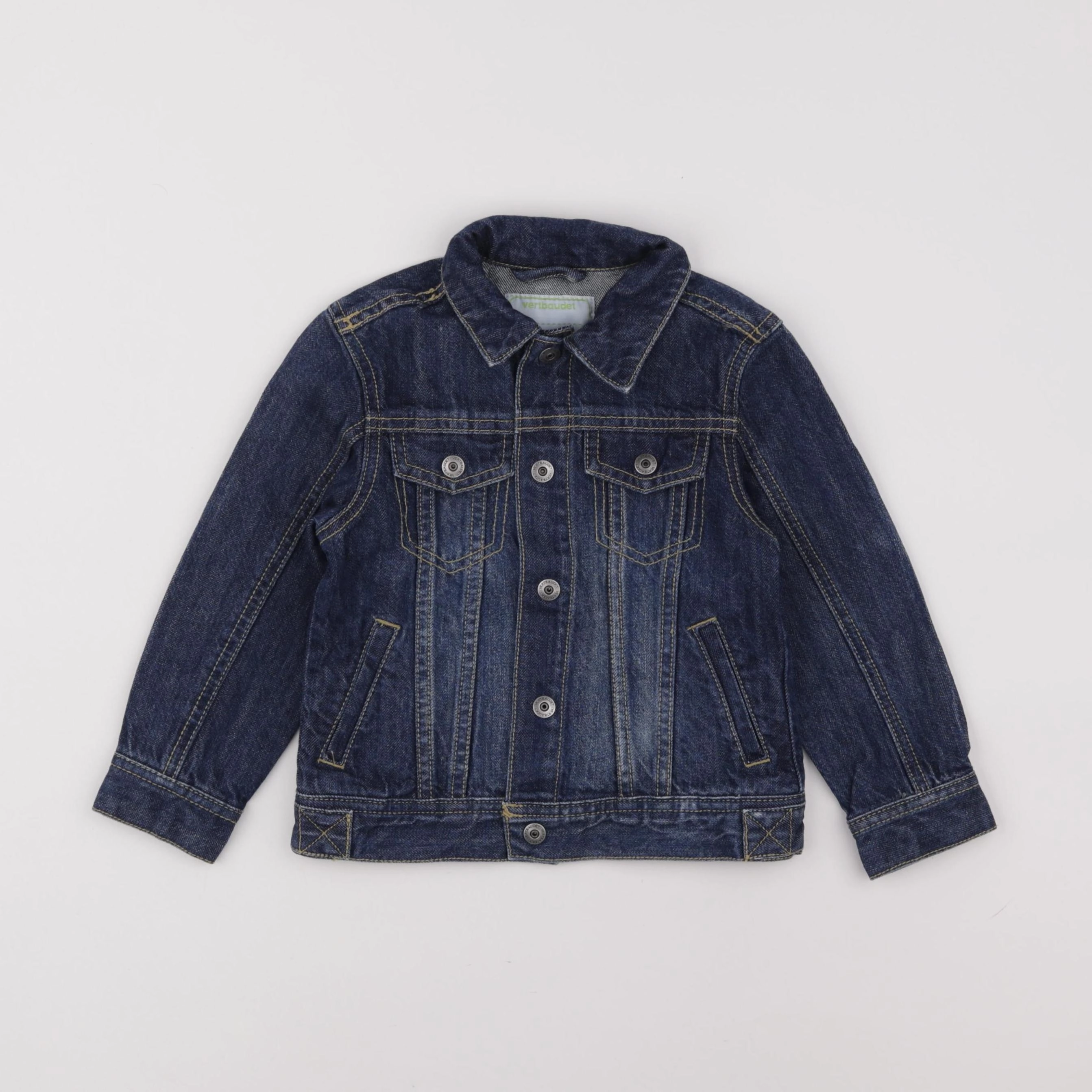 Vertbaudet - veste bleu - 4 ans
