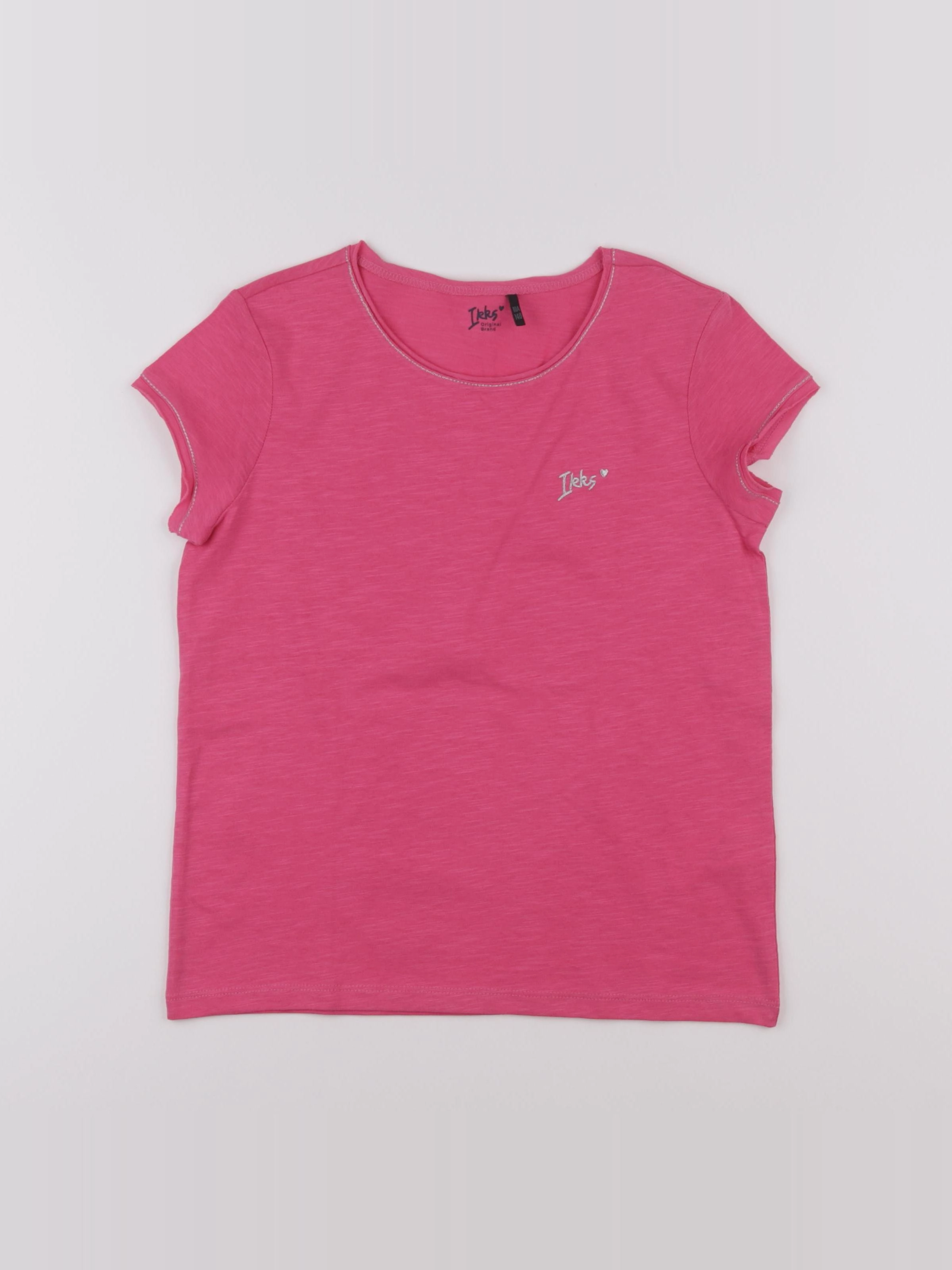 IKKS - tee-shirt rose - 10 ans