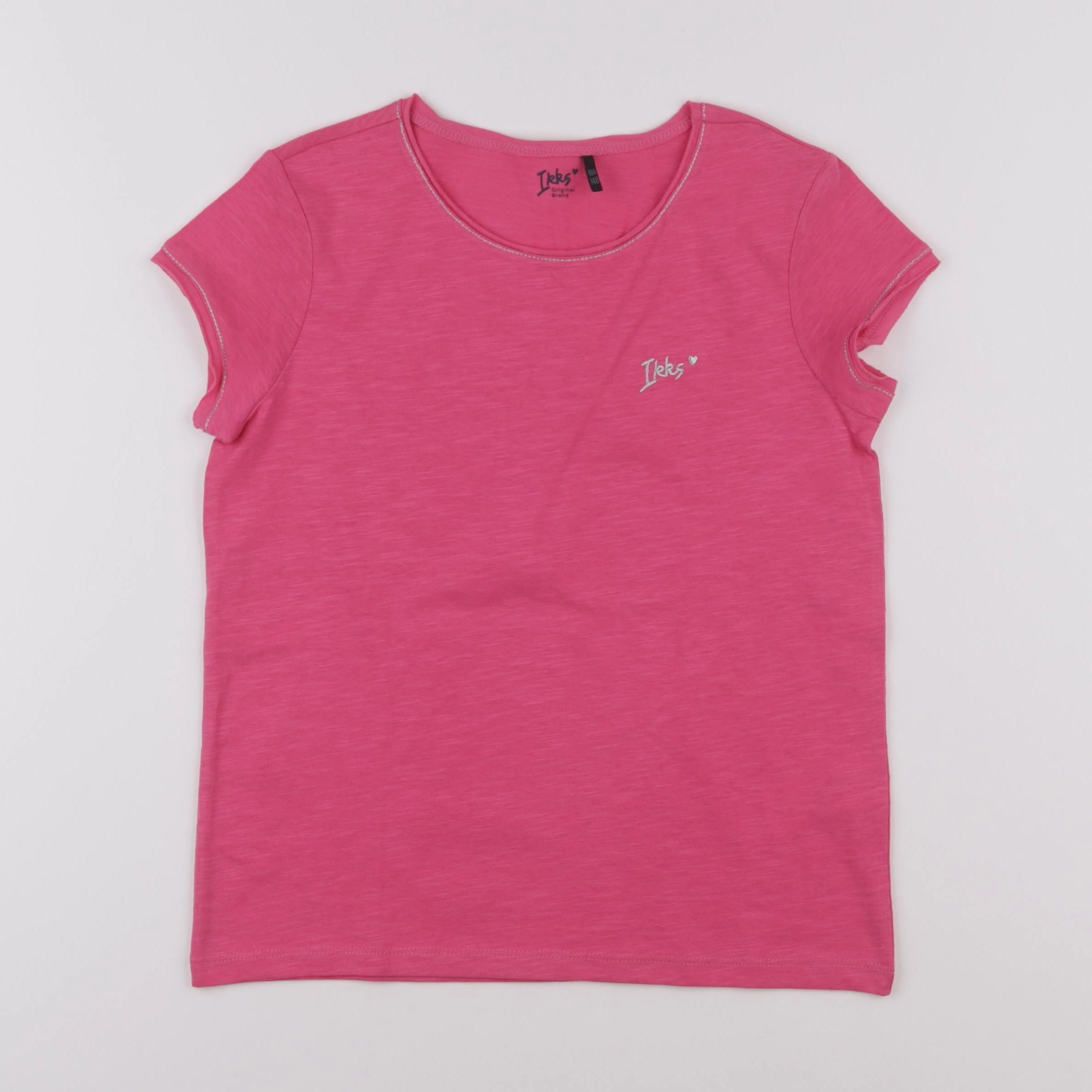 IKKS - tee-shirt rose - 10 ans