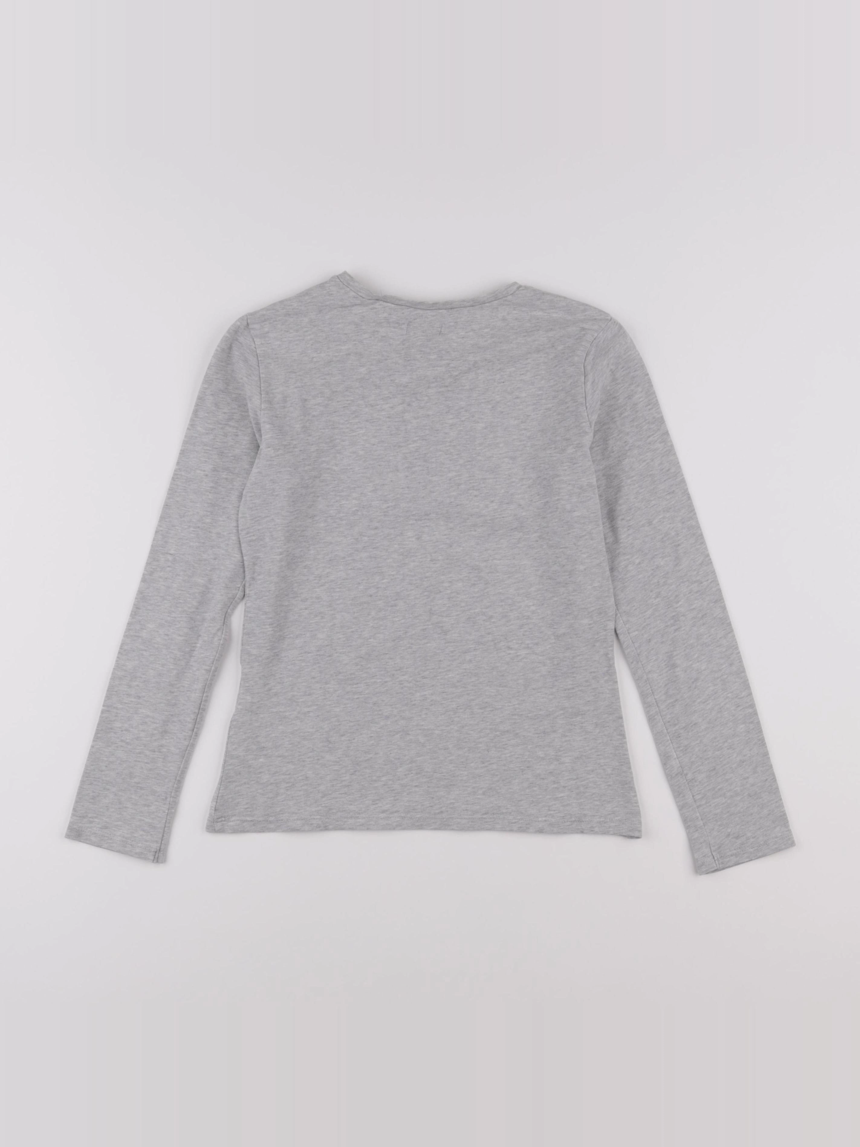 IKKS - tee-shirt gris - 10 ans