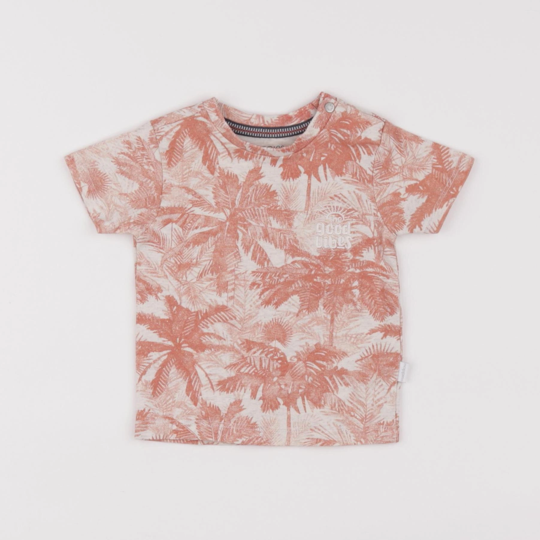 Noppies - tee-shirt orange - 3/6 mois