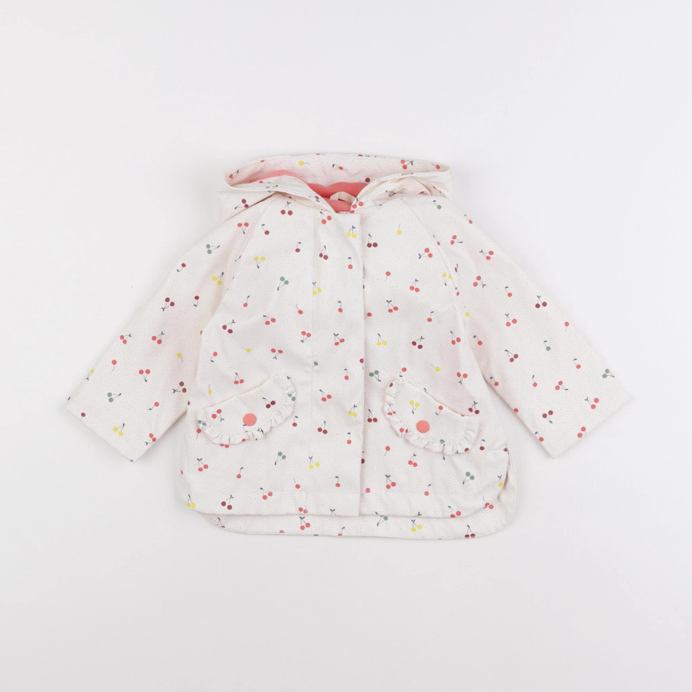 Vertbaudet - imperméable beige - 9 mois