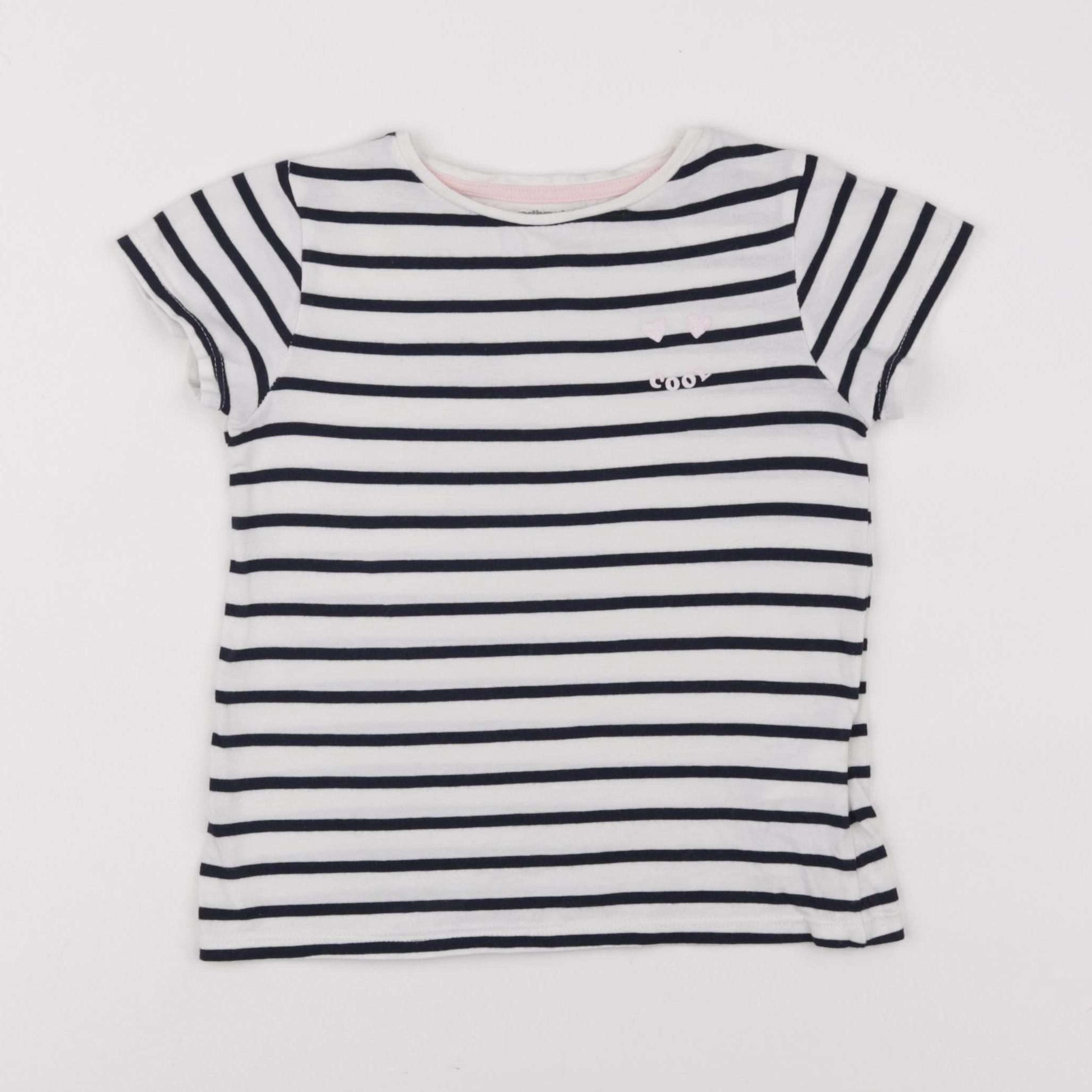 Vertbaudet - tee-shirt bleu - 6 ans