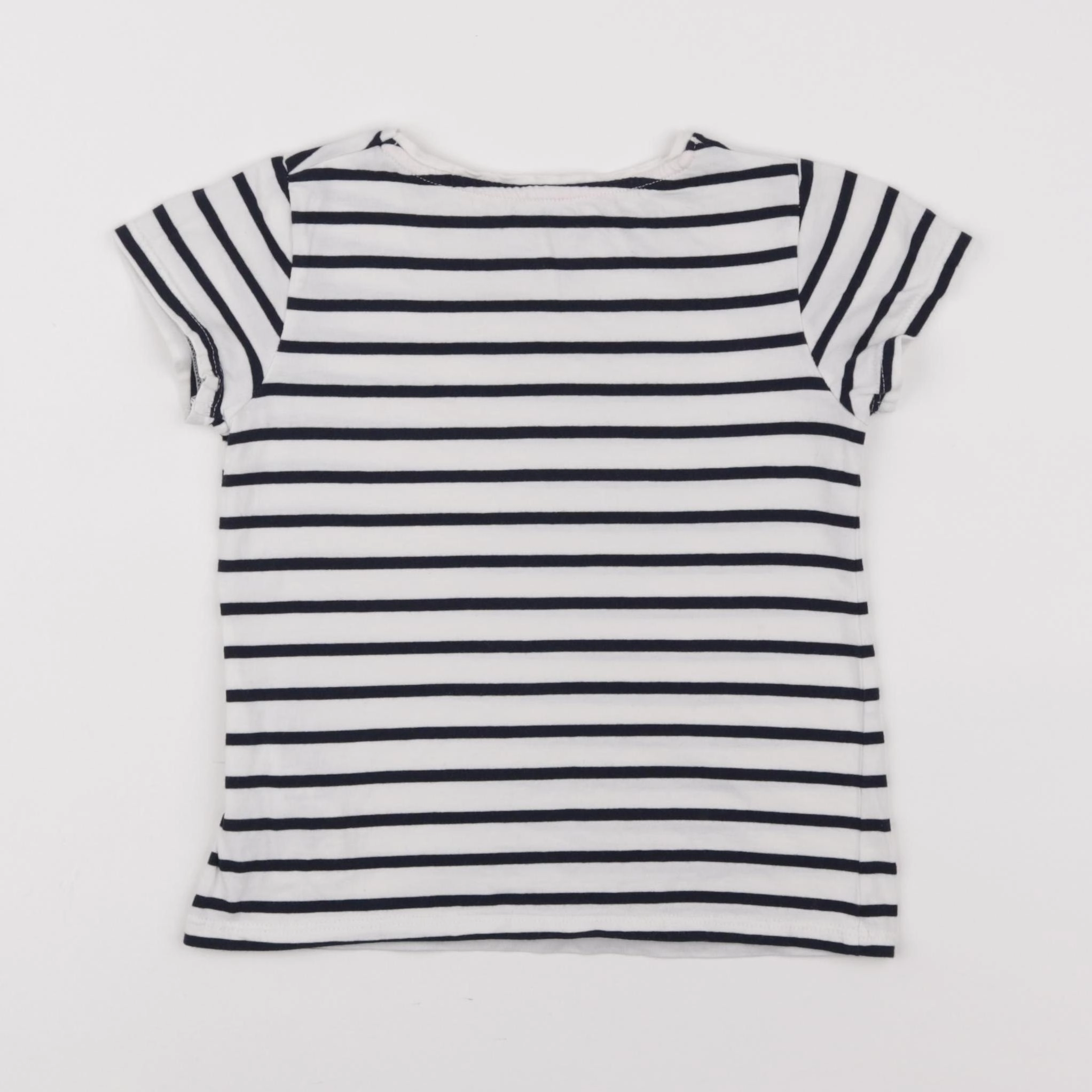 Vertbaudet - tee-shirt bleu - 6 ans