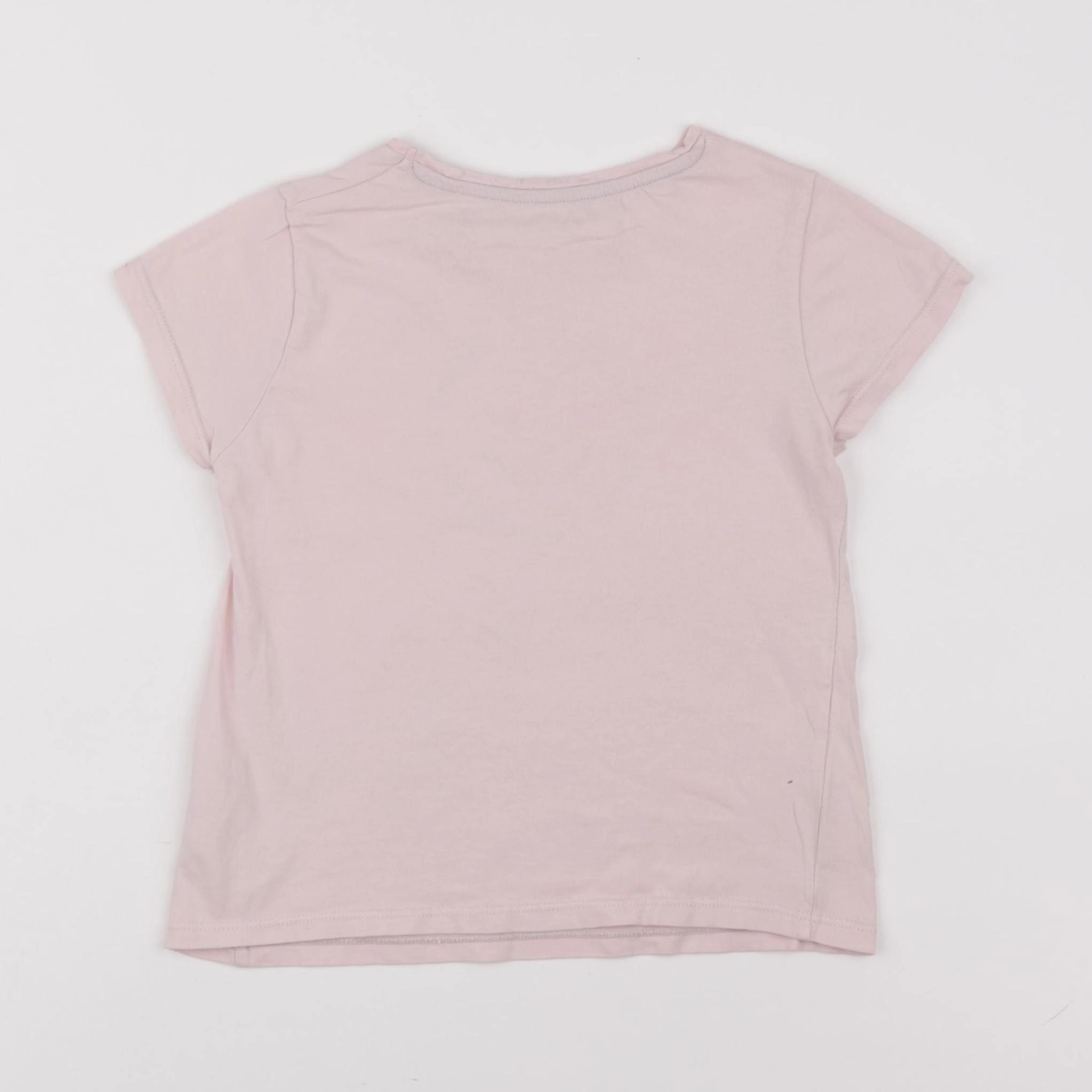 Vertbaudet - tee-shirt rose - 6 ans