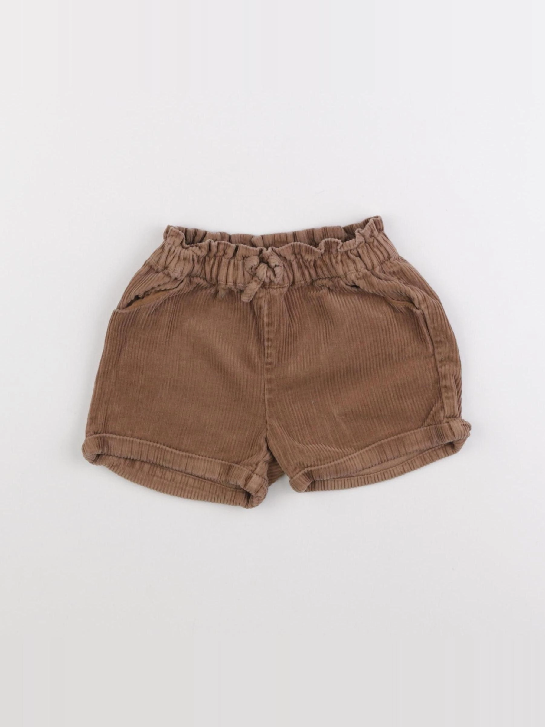 Vertbaudet - short marron - 3 ans