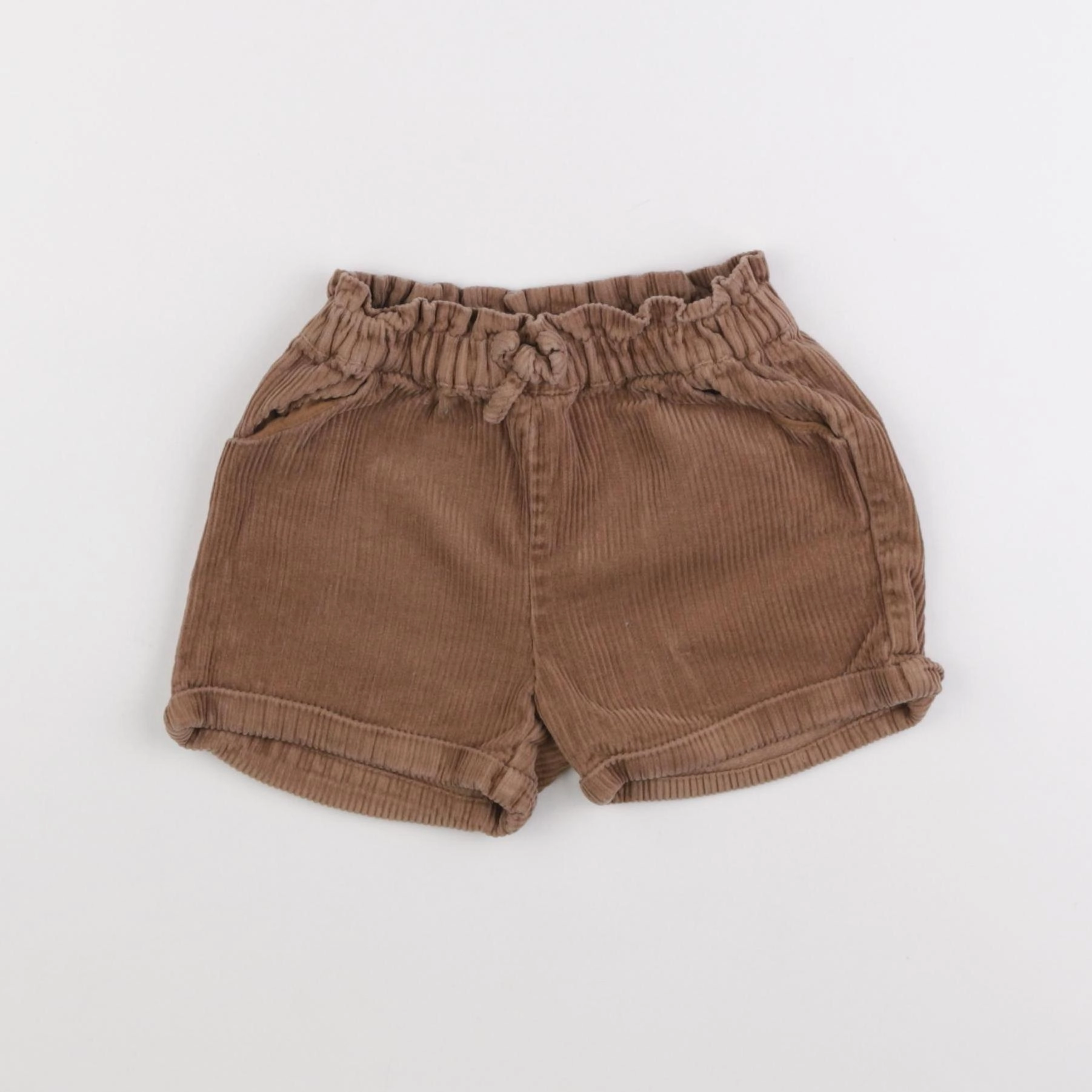 Vertbaudet - short marron - 3 ans