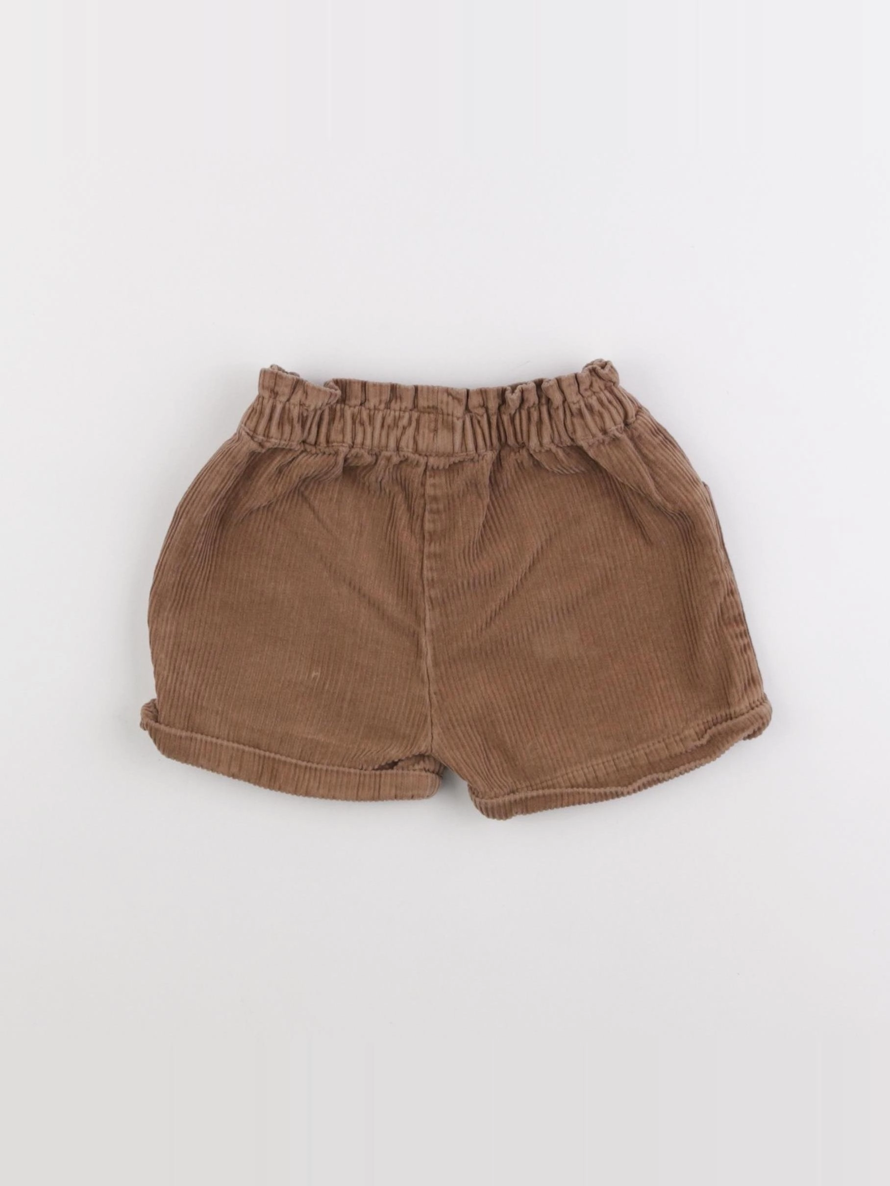 Vertbaudet - short marron - 3 ans