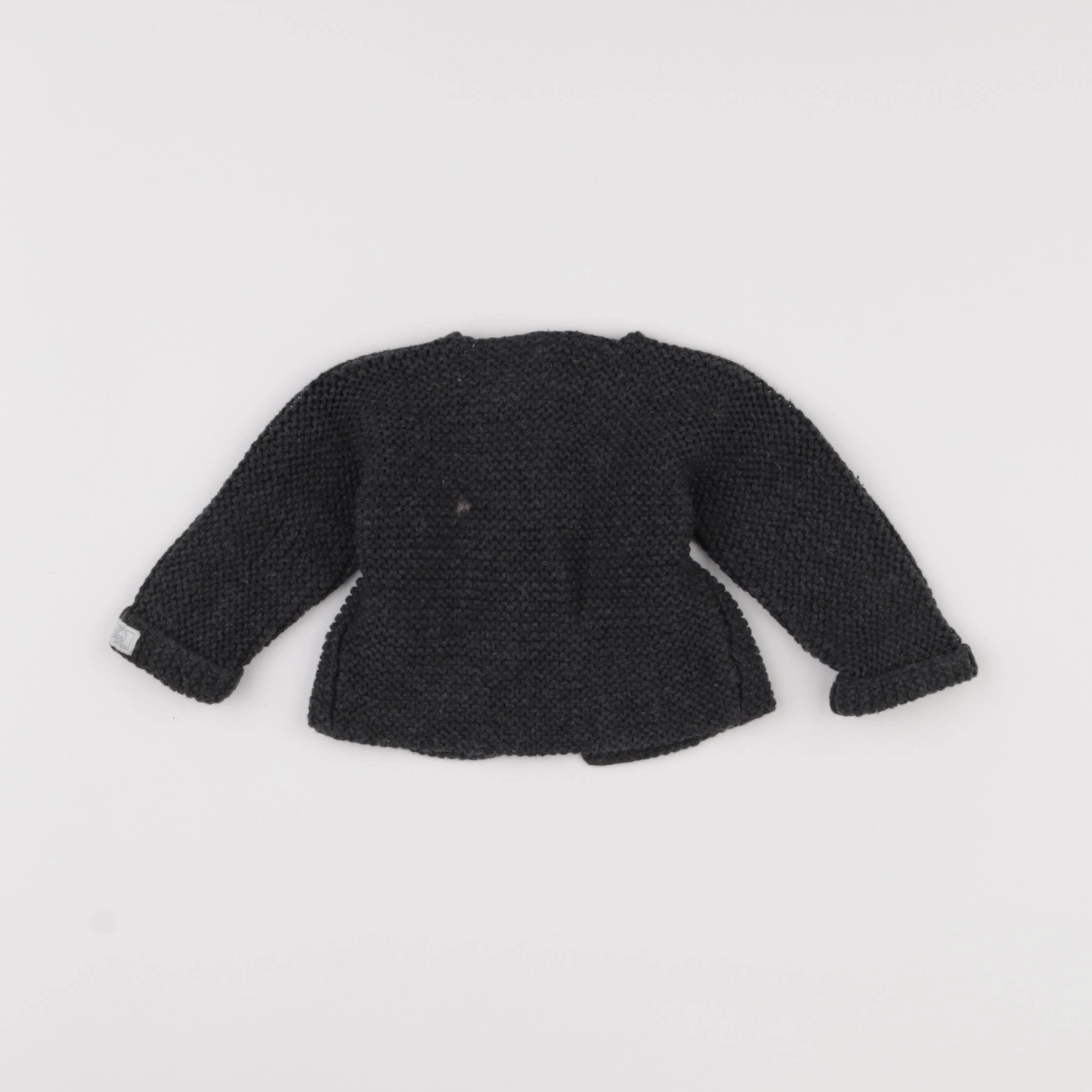 Petit Bateau - gilet gris - 3 mois