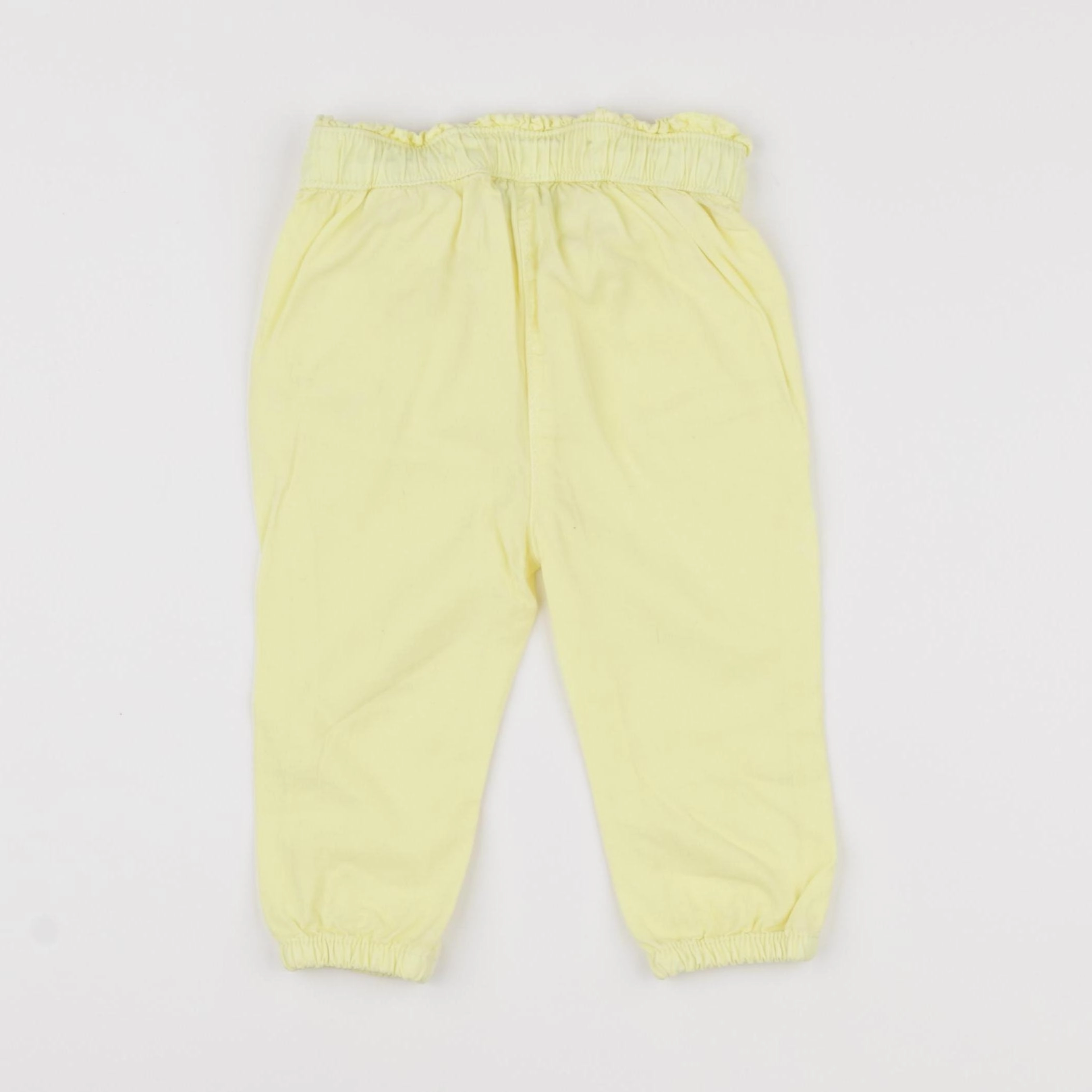 Tape à l'oeil - pantalon jaune - 12 mois