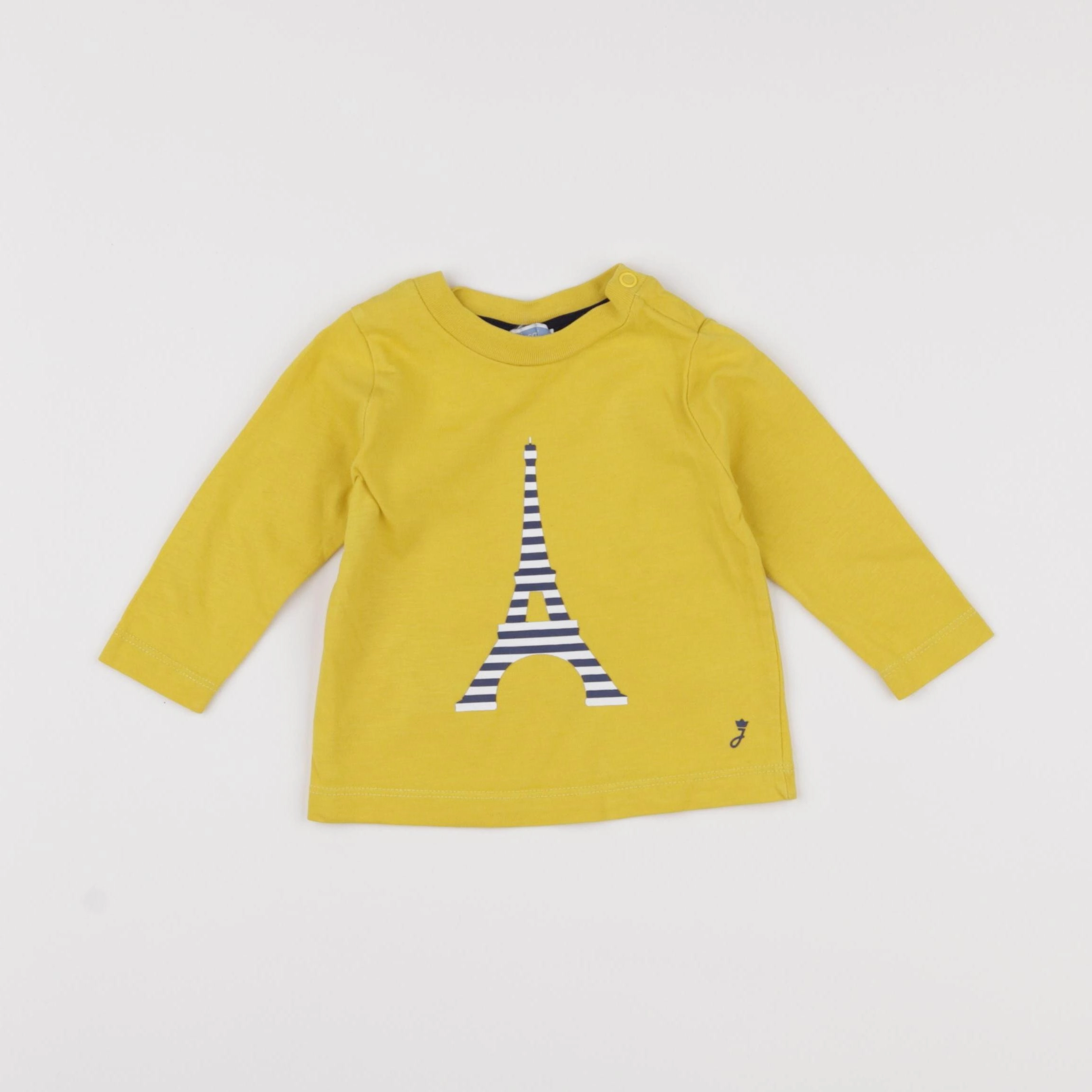Jacadi - tee-shirt jaune - 6 mois