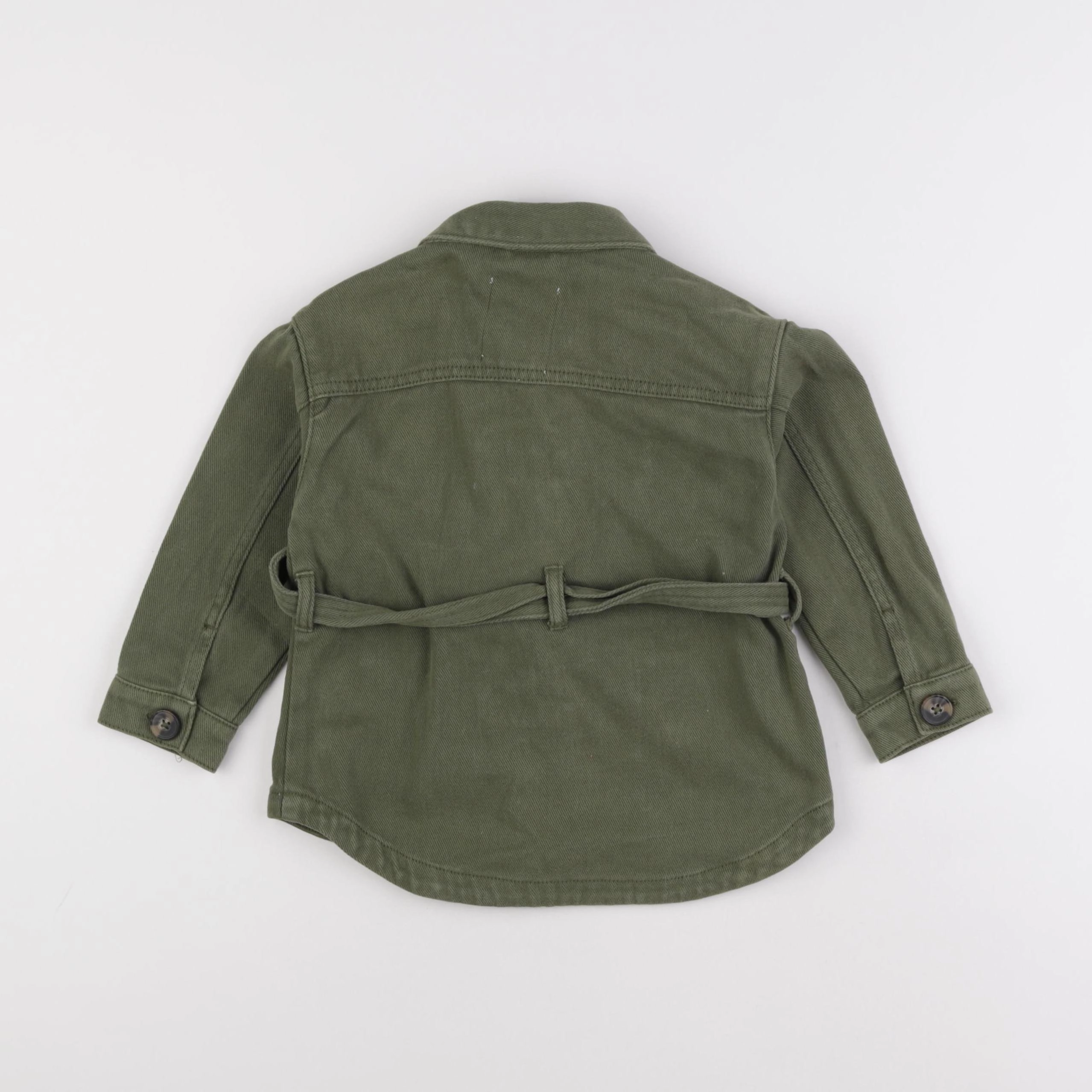 Vertbaudet - veste vert - 3 ans