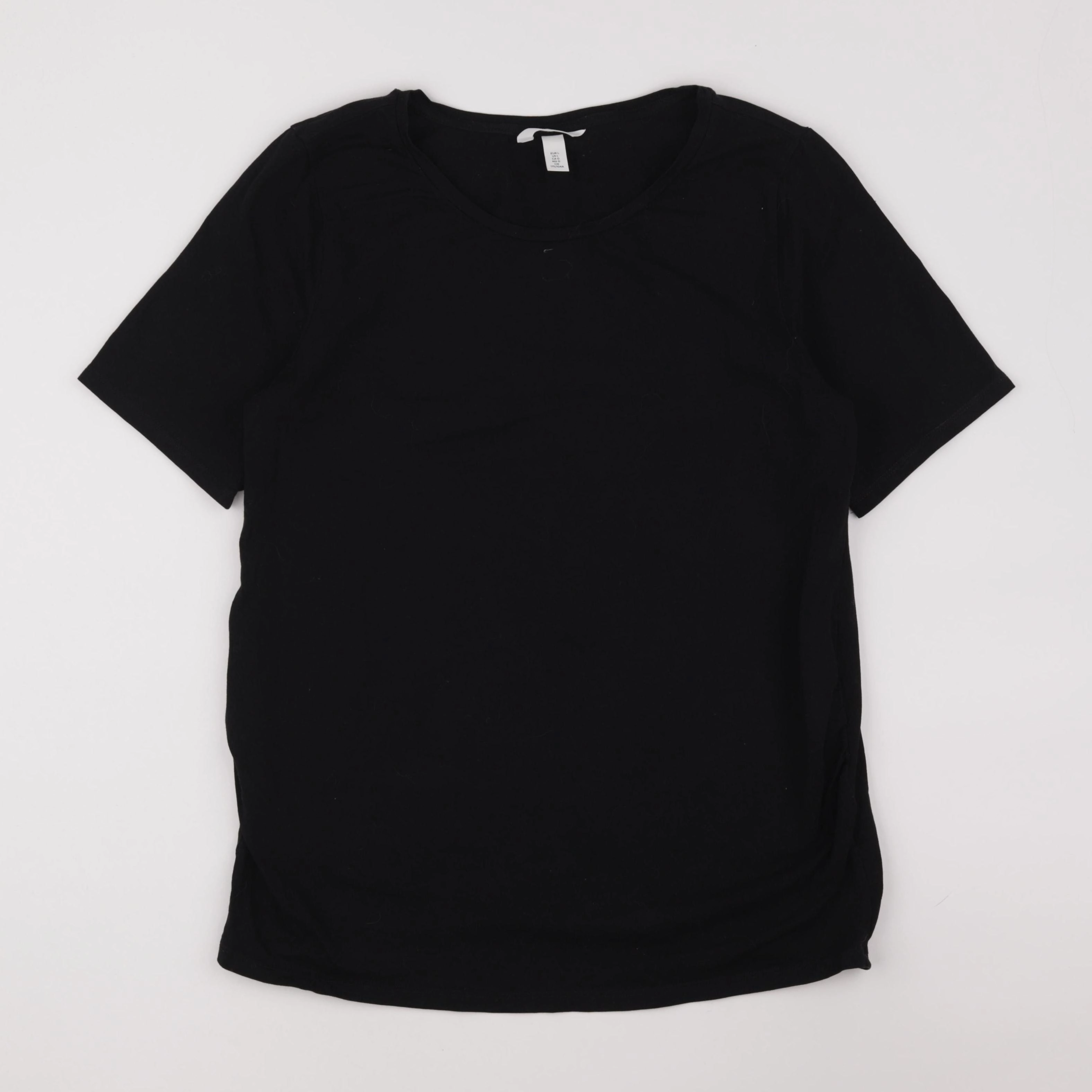 H&M - tee-shirt grossesse noir - l