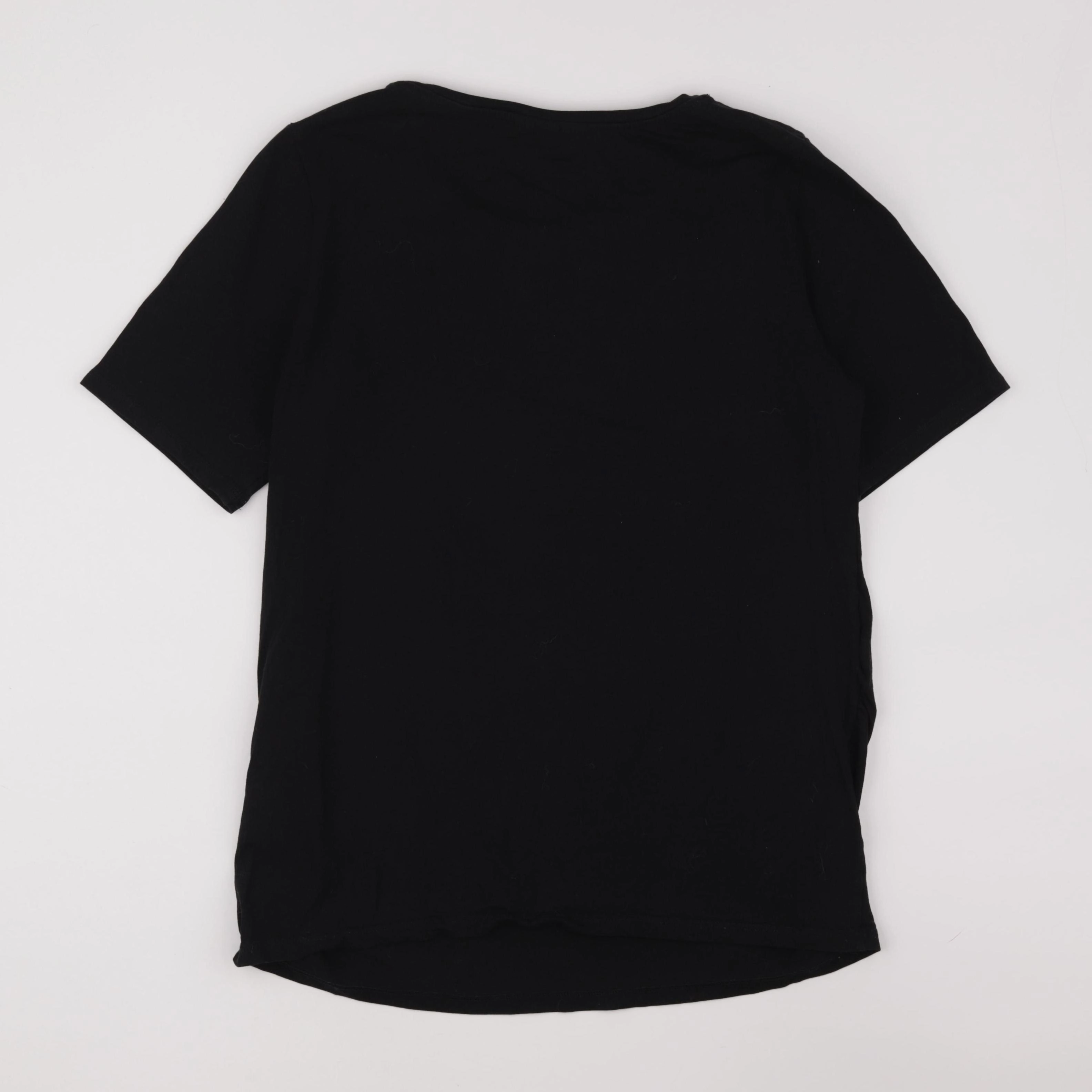 H&M - tee-shirt grossesse noir - l