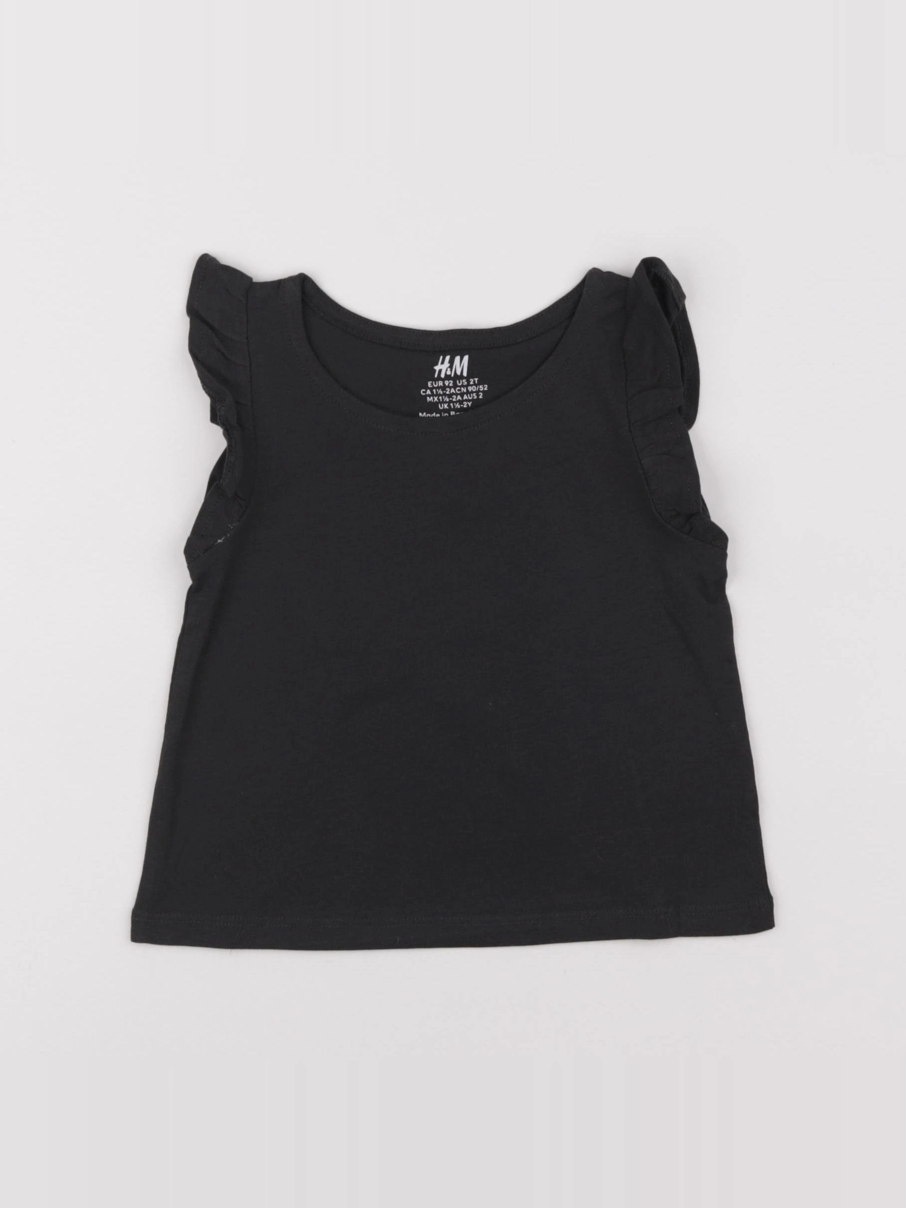 H&M - tee-shirt gris - 18/24 mois