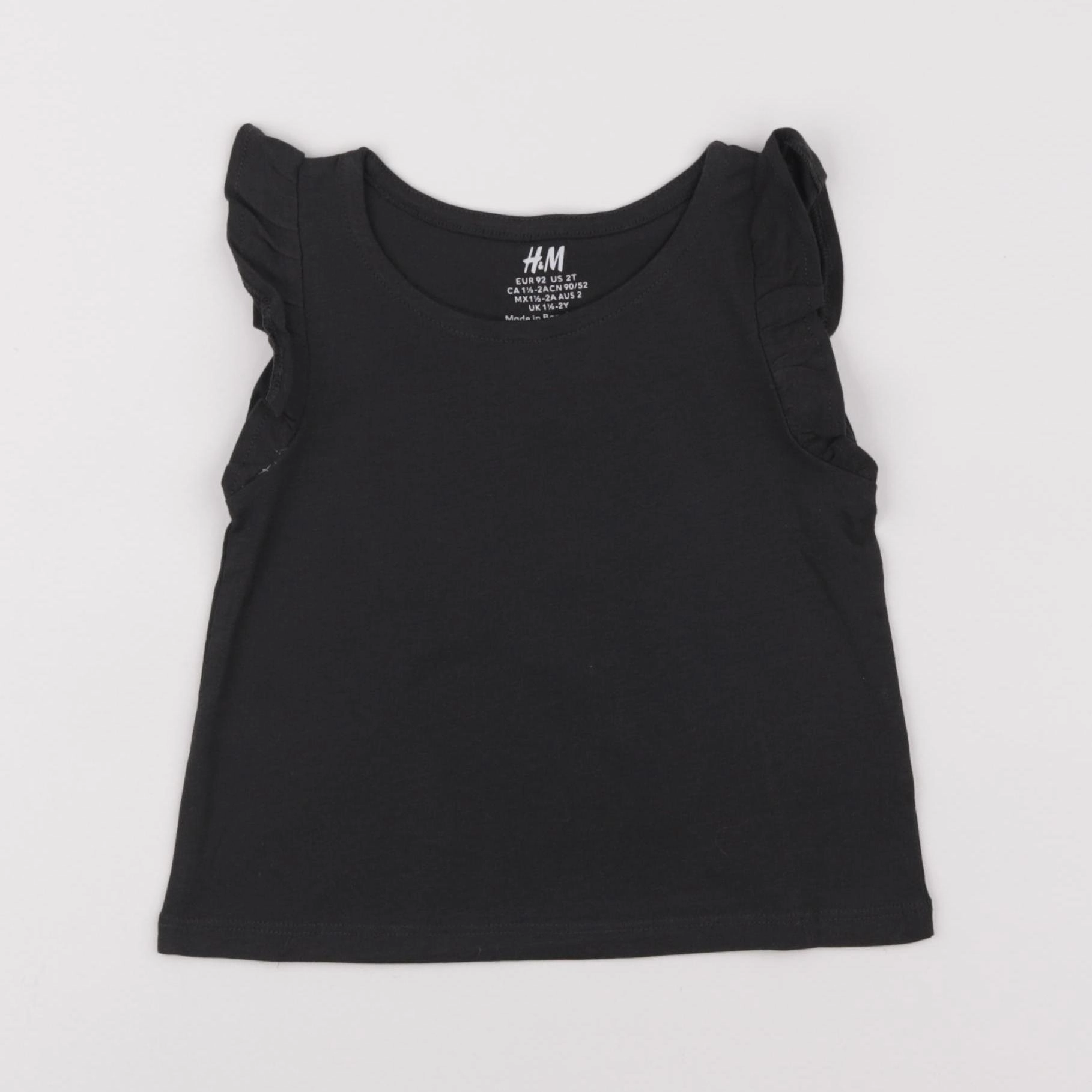 H&M - tee-shirt gris - 18/24 mois