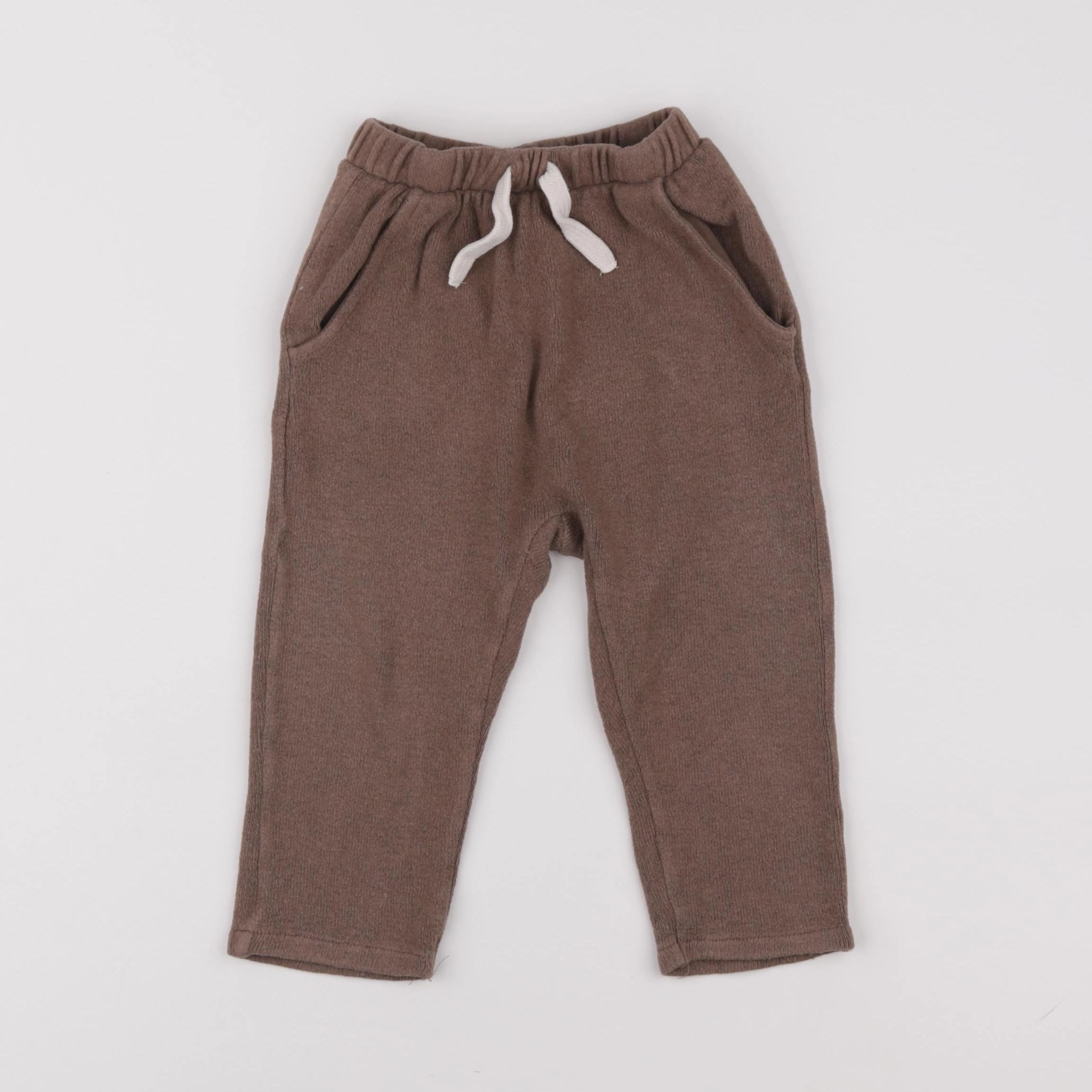 Zara - jogging marron - 18/24 mois
