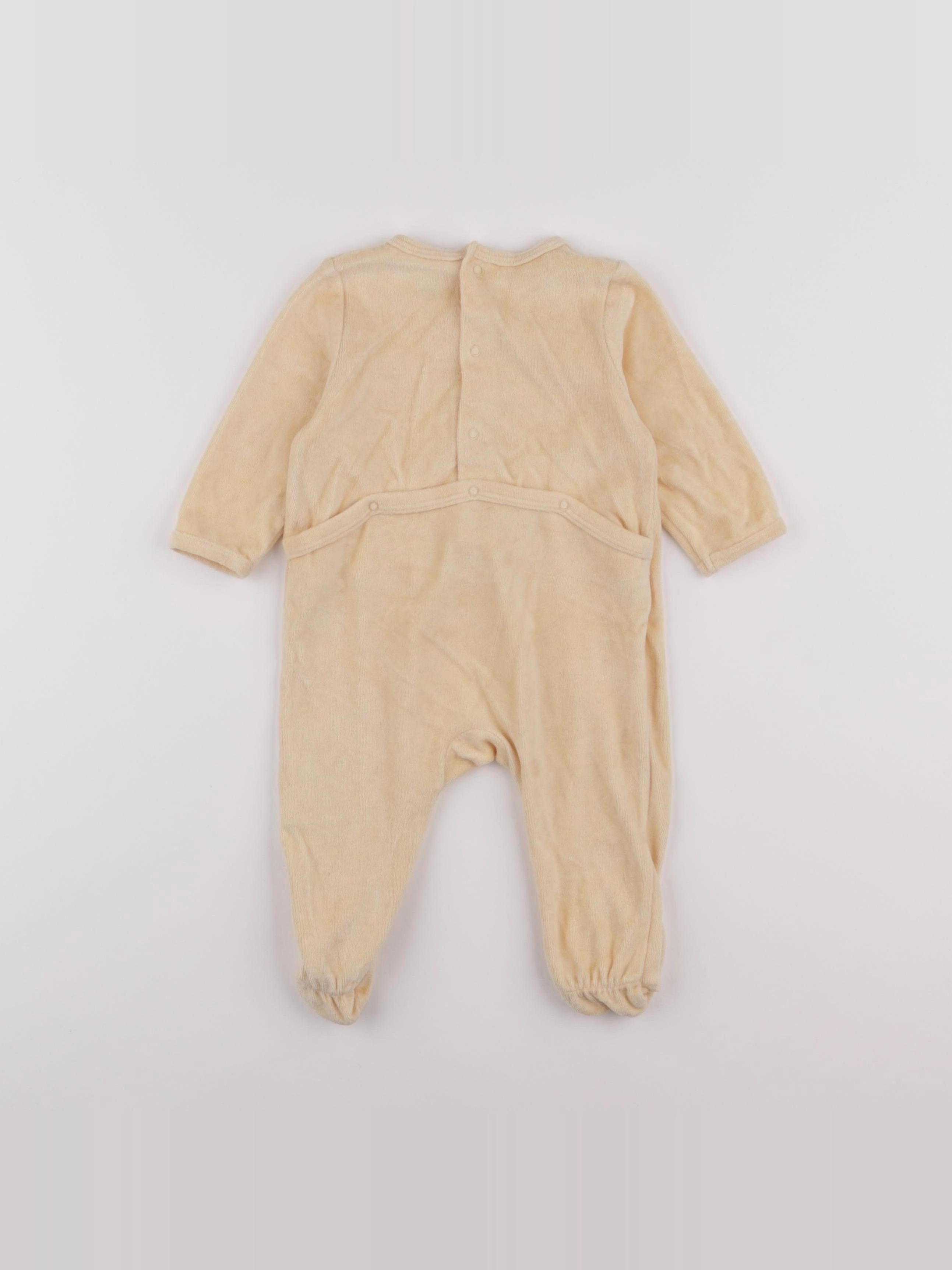 La Redoute - pyjama velours jaune - 9 mois