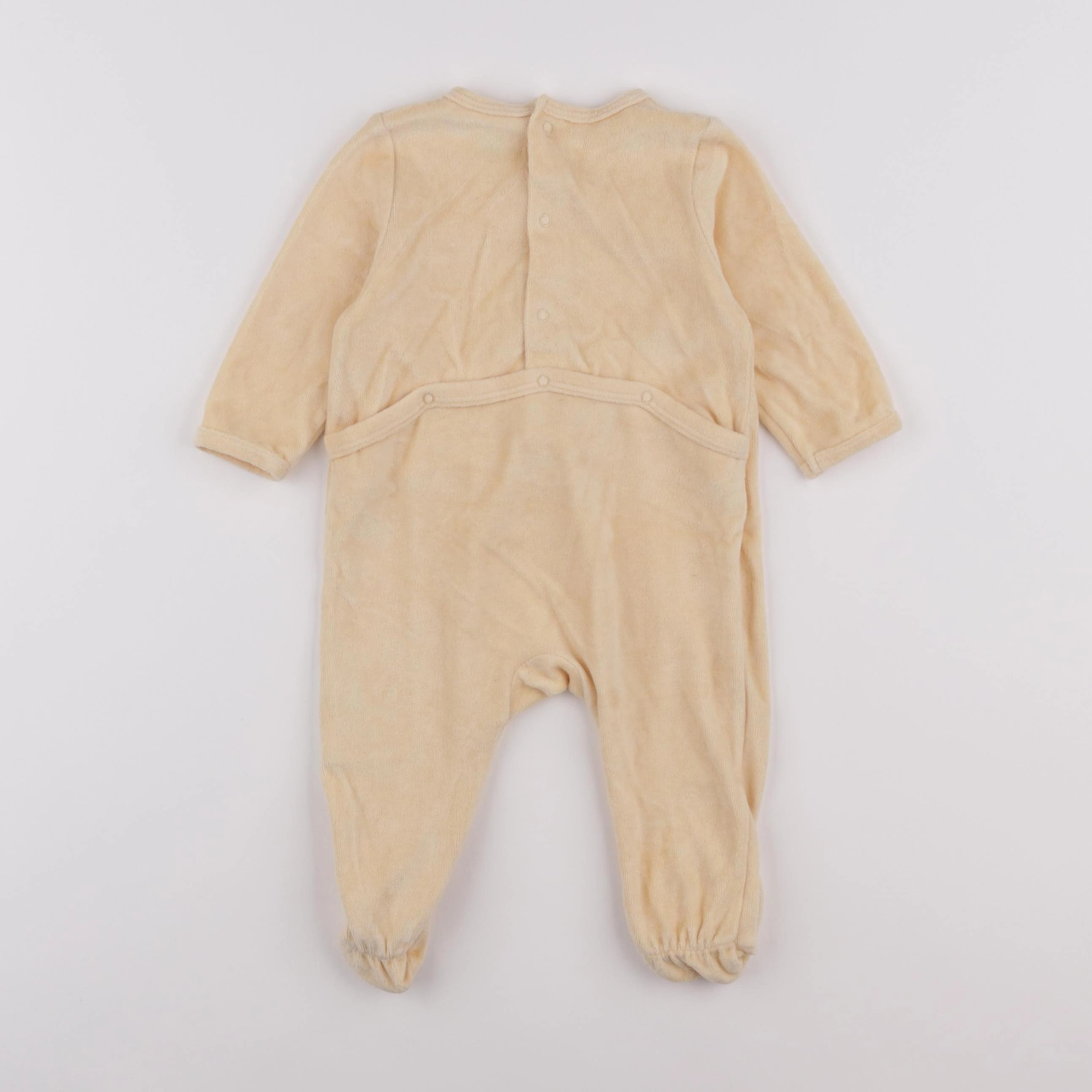La Redoute - pyjama velours jaune - 9 mois