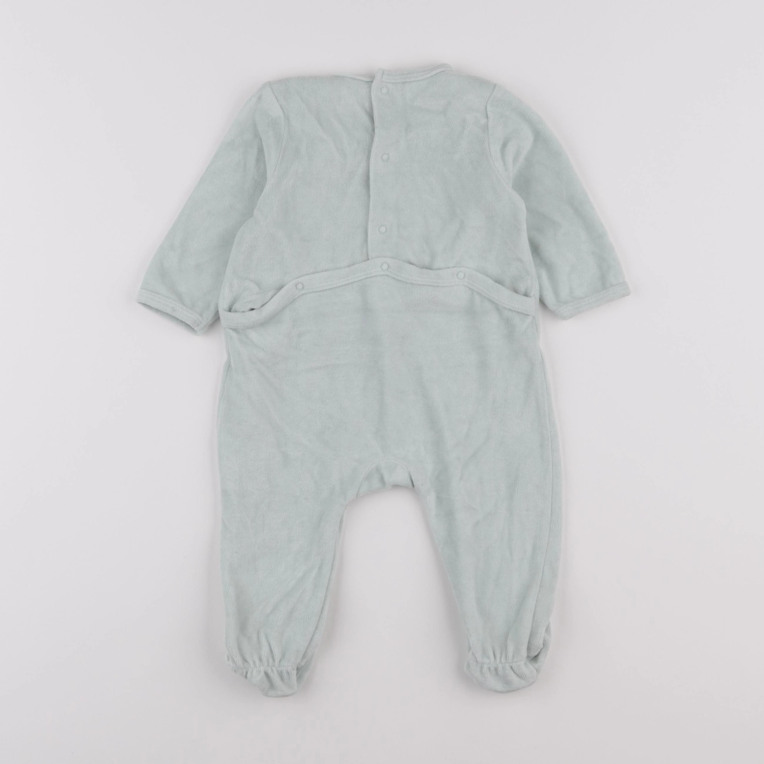 La Redoute - pyjama velours vert - 9 mois