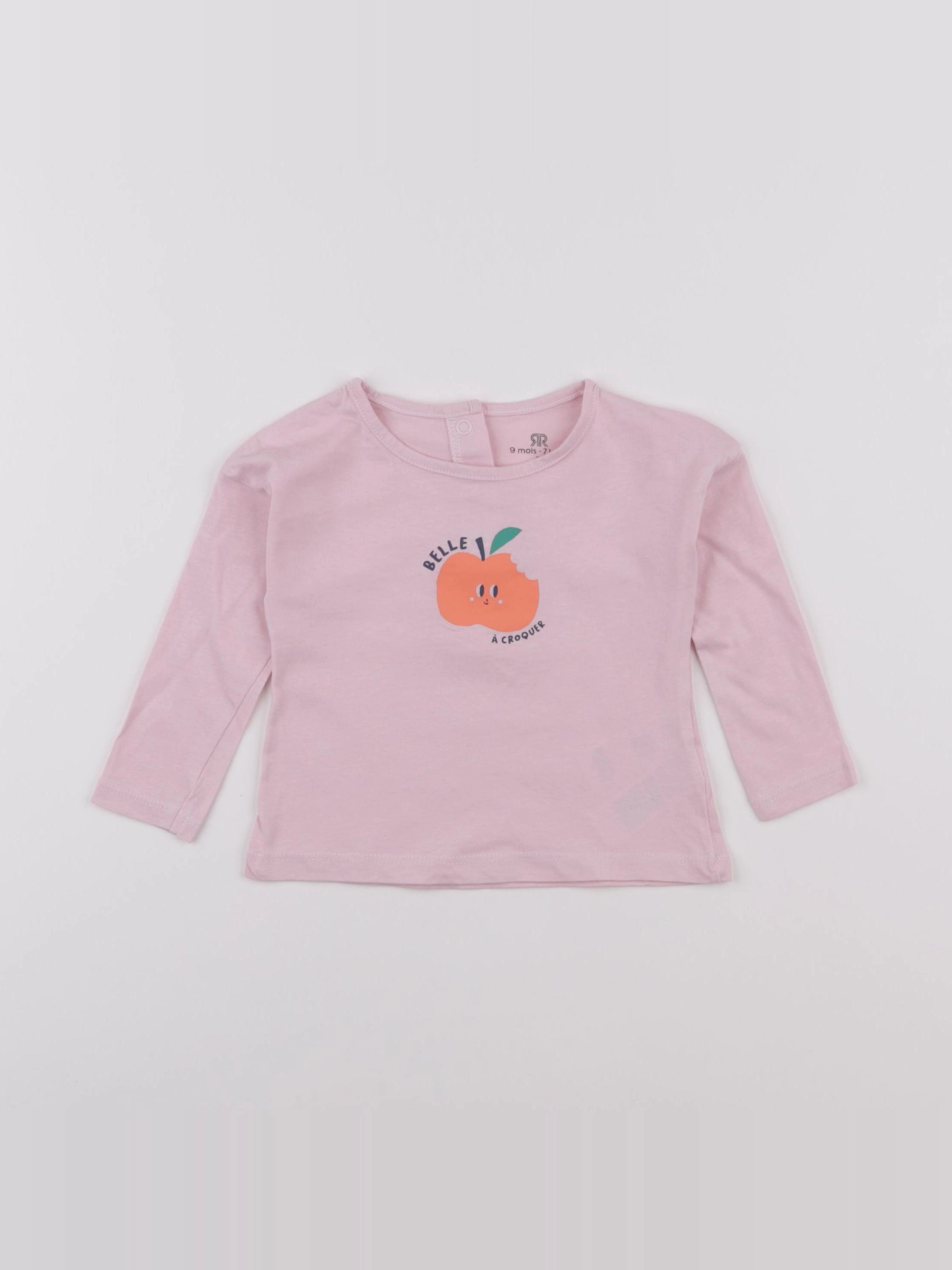 La Redoute - tee-shirt rose - 9 mois