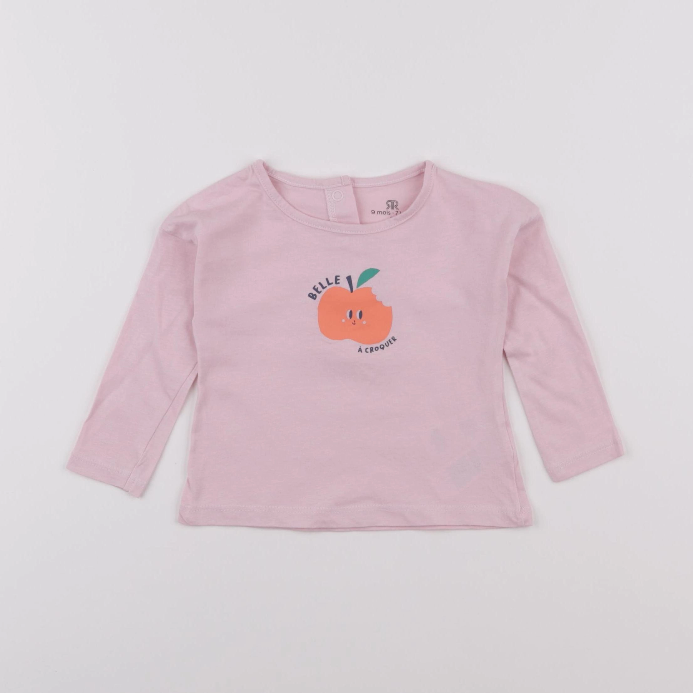 La Redoute - tee-shirt rose - 9 mois