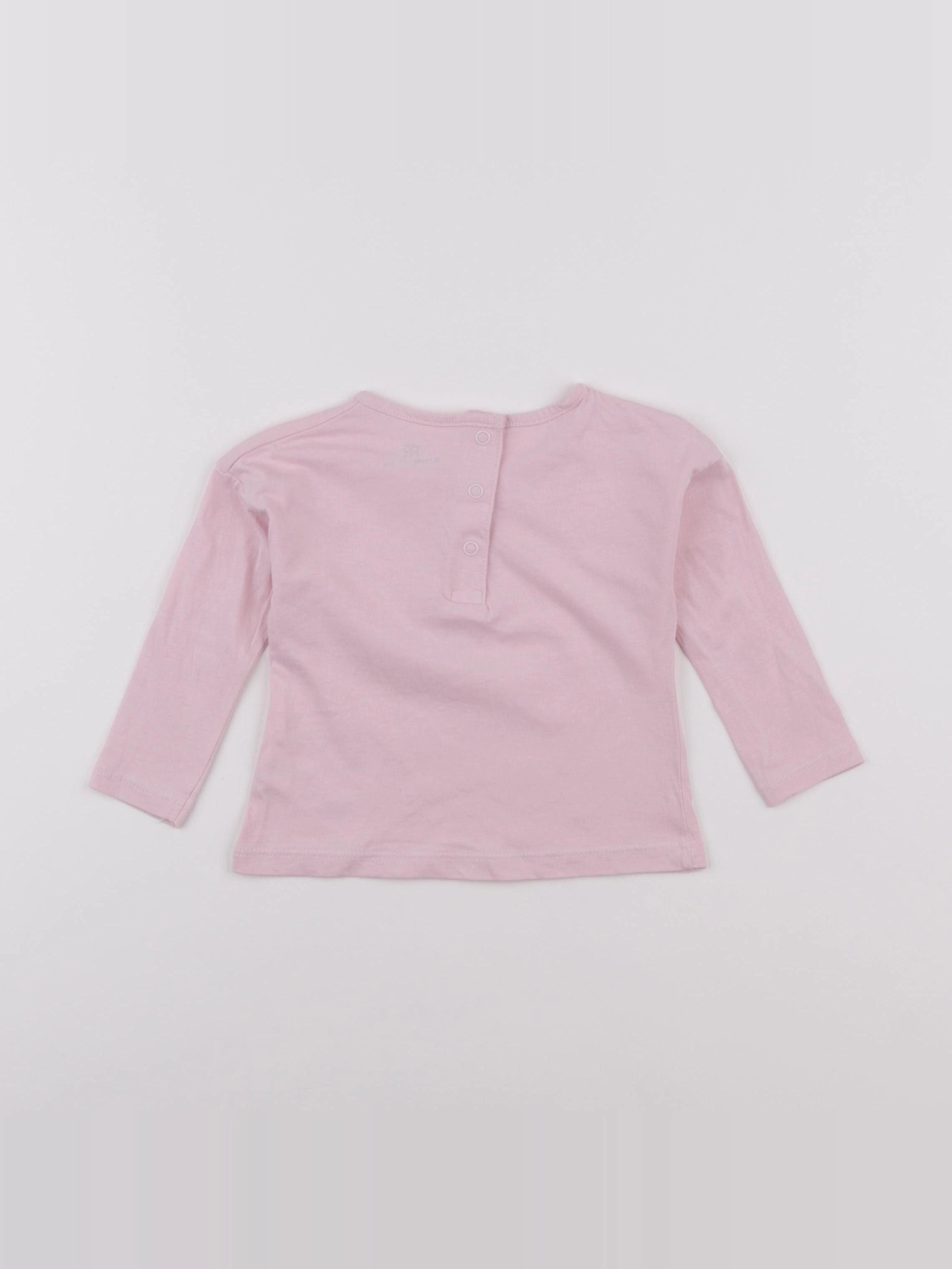 La Redoute - tee-shirt rose - 9 mois