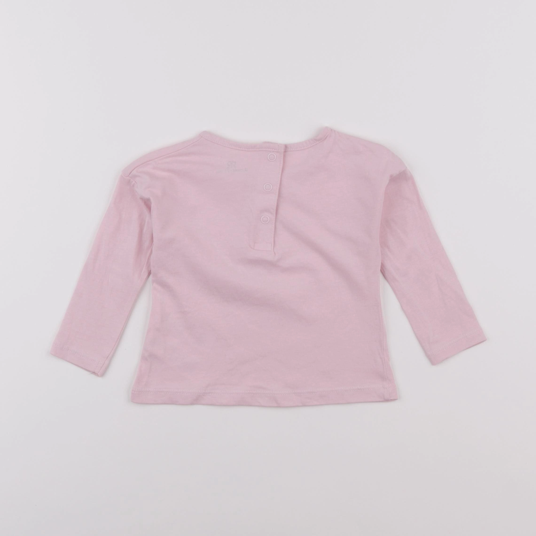 La Redoute - tee-shirt rose - 9 mois
