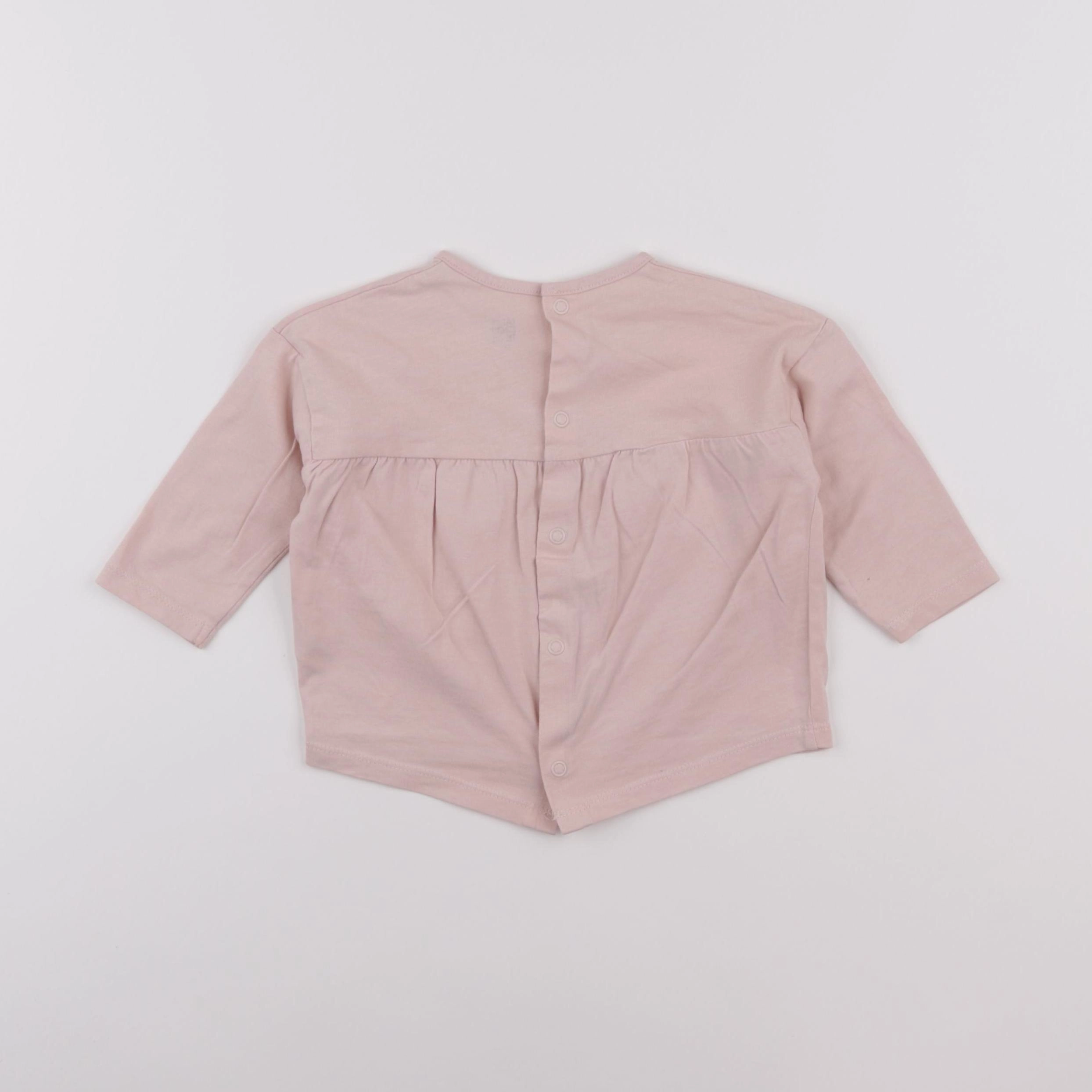 La Redoute - tee-shirt rose - 9 mois