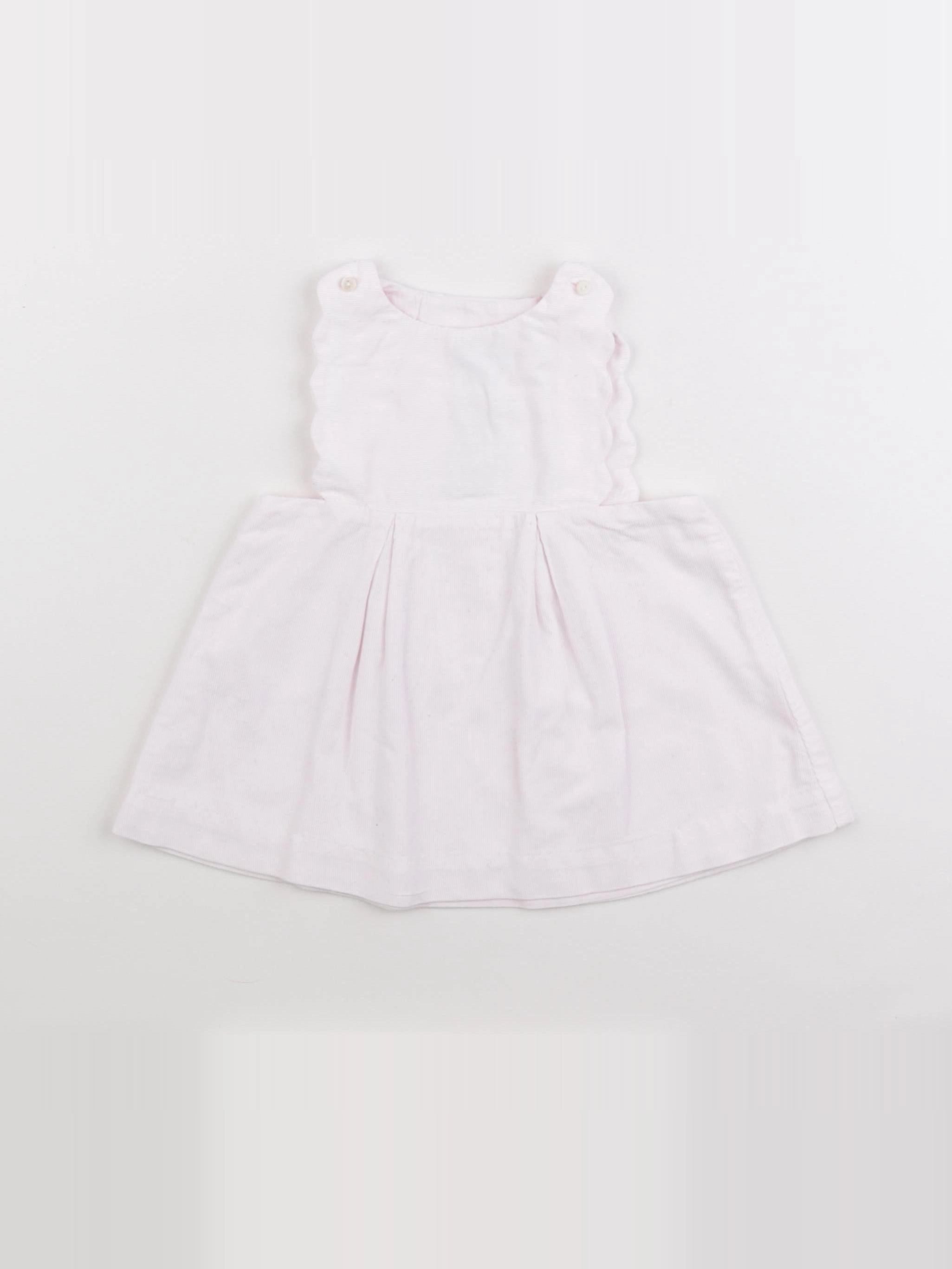 Jacadi - robe rose - 12 mois