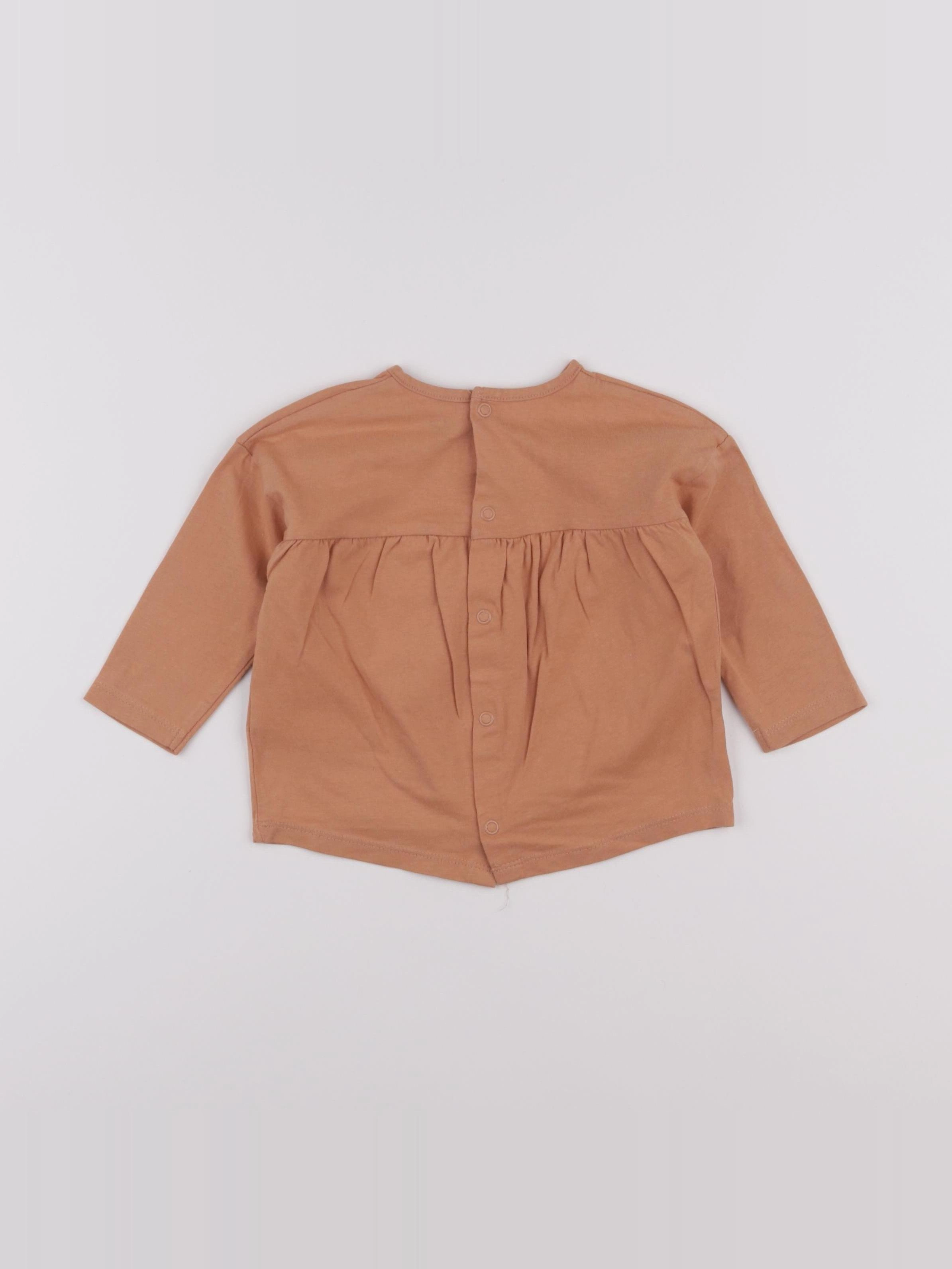 La Redoute - tee-shirt marron - 9 mois