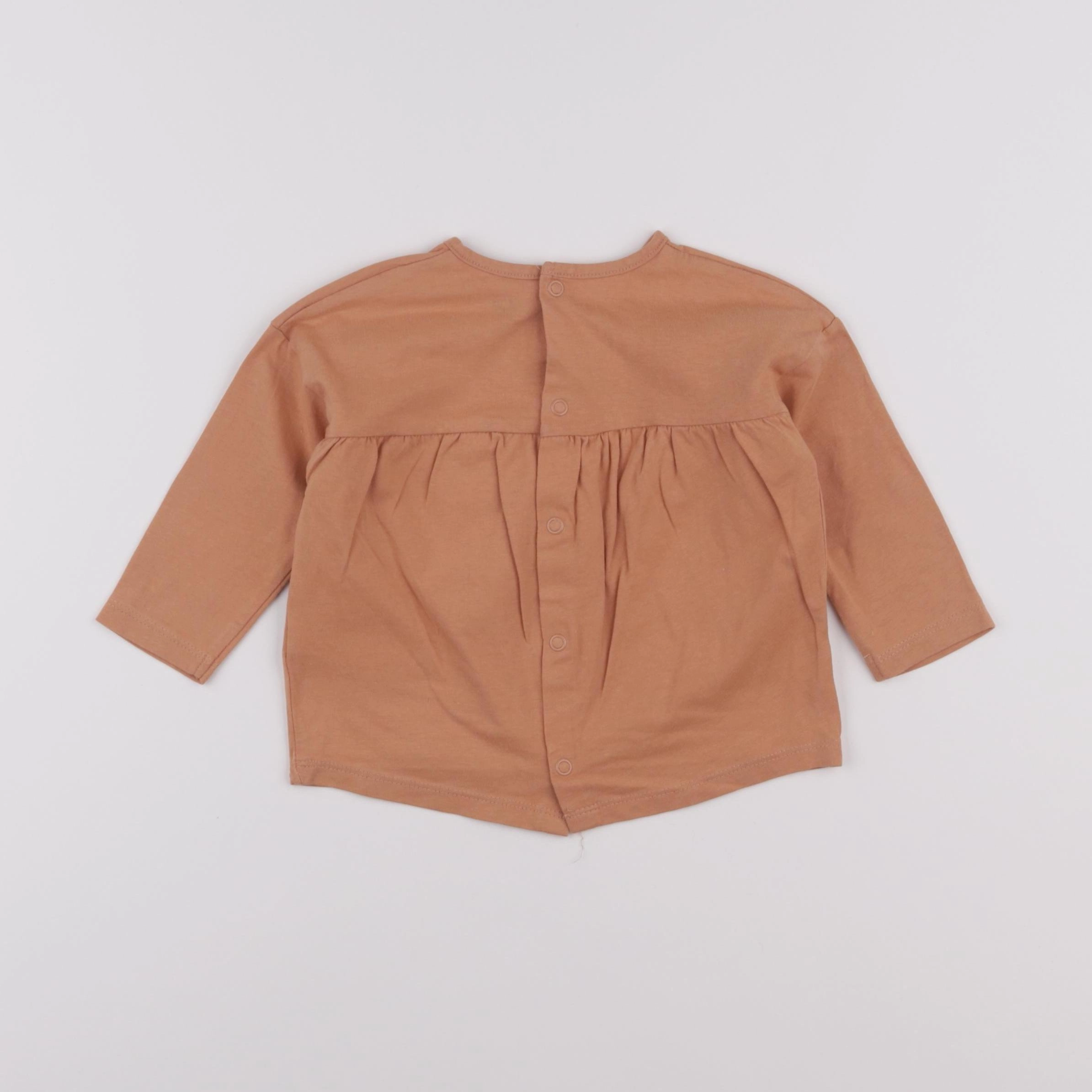 La Redoute - tee-shirt marron - 9 mois